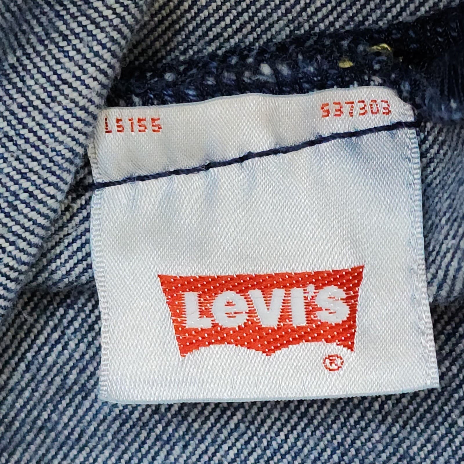 Levis 501 Original Fit Mens Jeans 38x30 Medium Wash Blue Button Fly Denim - Thumbnail 7