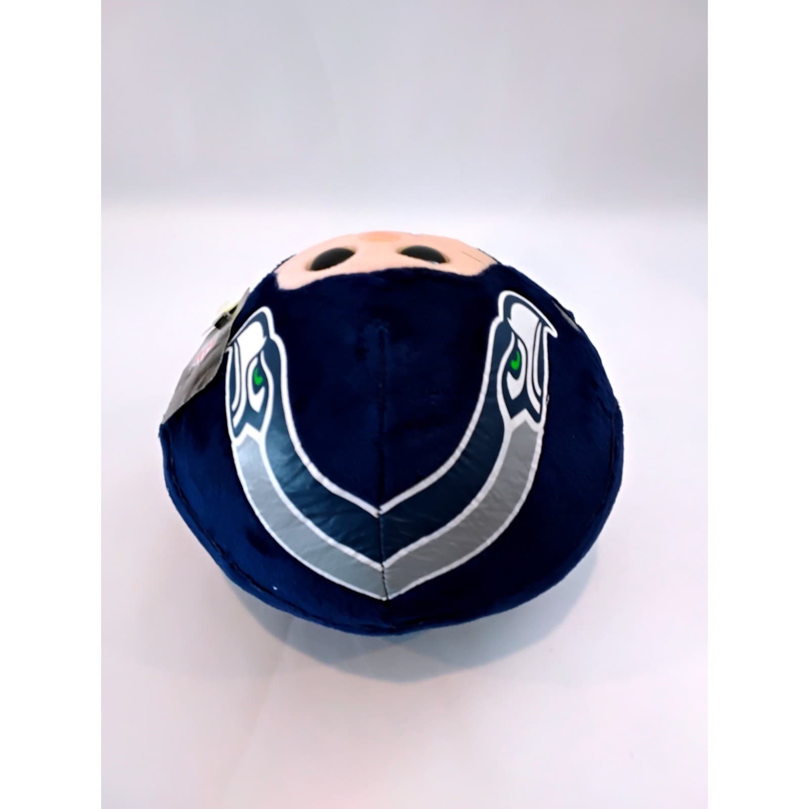 Ty Beanie Ballz NFL Seattle Seahawks Plush Round Stuffed Animal Toy 5 inch - Thumbnail 4