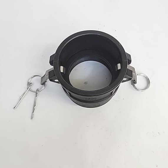 3 Inch Type D Polypropylene Camlock Fitting Female Coupler x Female NPT D300 - Thumbnail 3