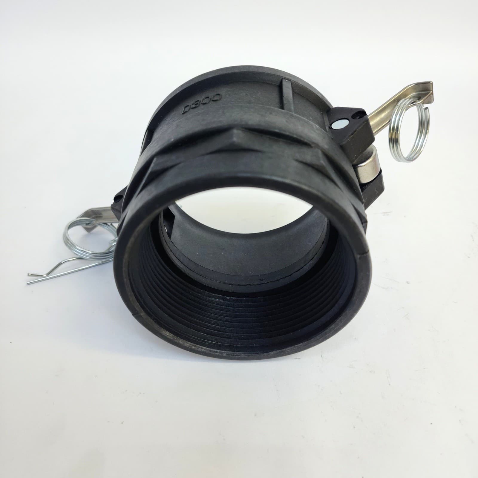 3 Inch Type D Polypropylene Camlock Fitting Female Coupler x Female NPT D300 - Thumbnail 5