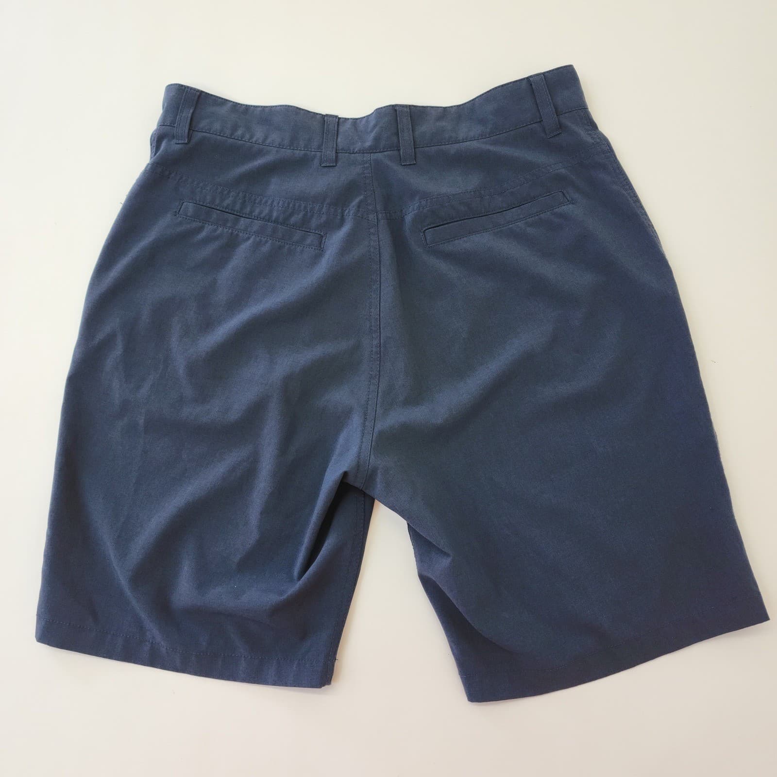Panama Jack Mens Navy Blue Performance Shorts Size 34 Mesh Pockets Casual - Thumbnail 4