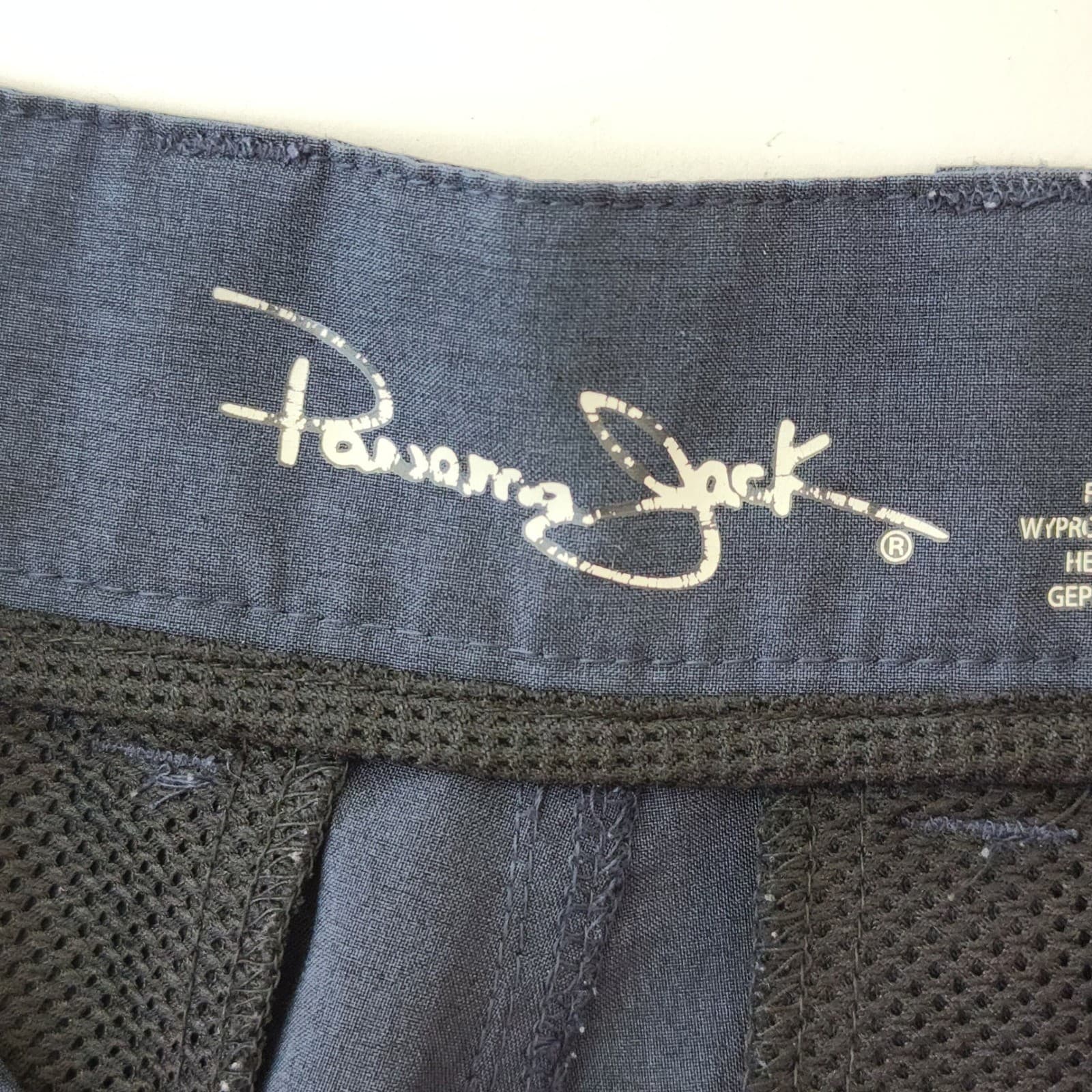 Panama Jack Mens Navy Blue Performance Shorts Size 34 Mesh Pockets Casual - Thumbnail 2