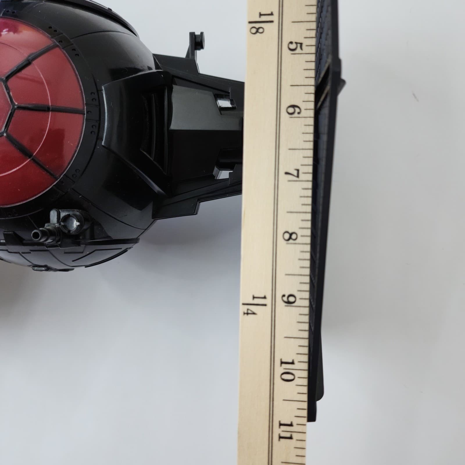 Star Wars First Order Special Forces TIE Fighter Vehicle Black Red Force Awakens - Thumbnail 12