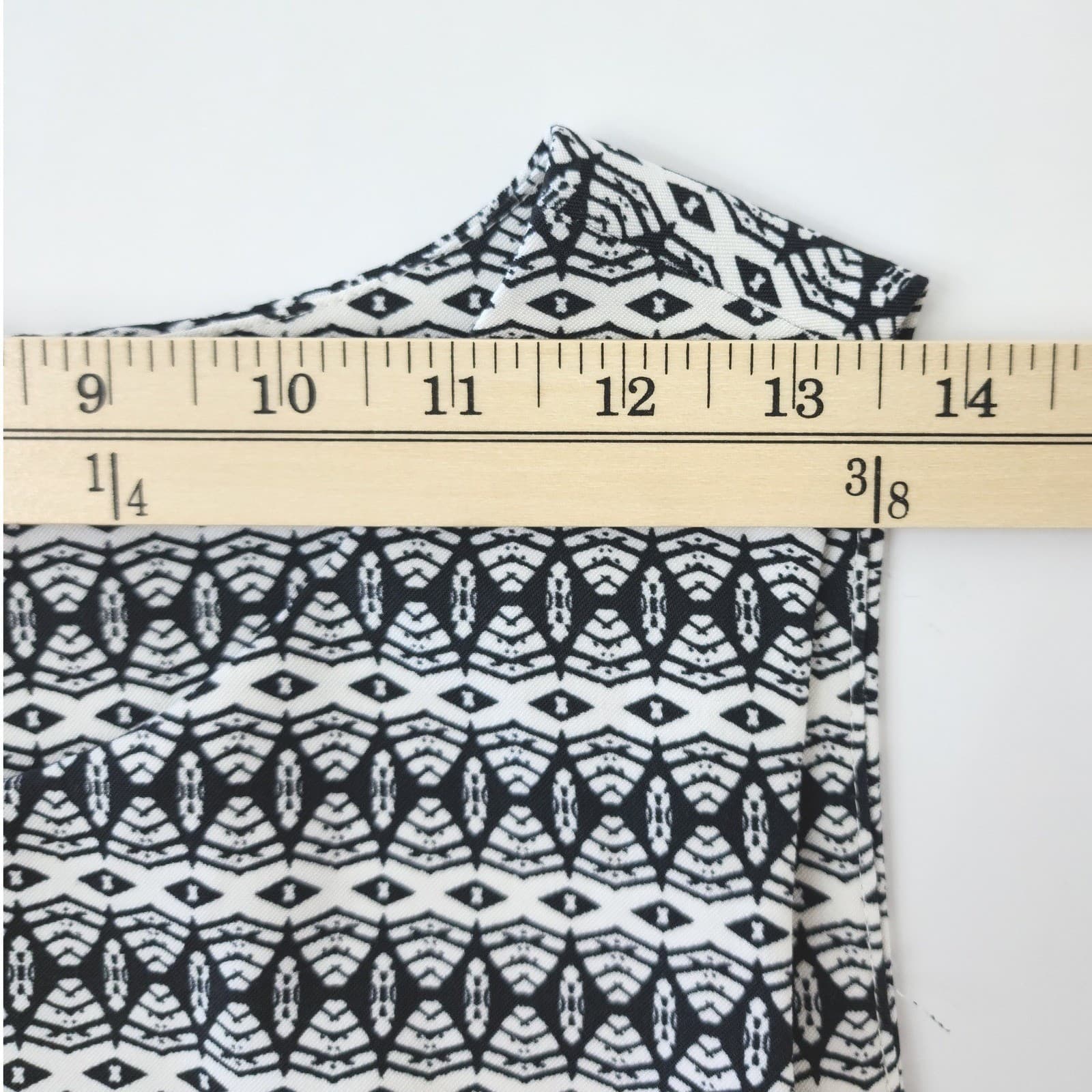 Mario Serrani Italy Womens Size 12 Geometric Tribal Print Sleeveless Shift Dress - Thumbnail 4