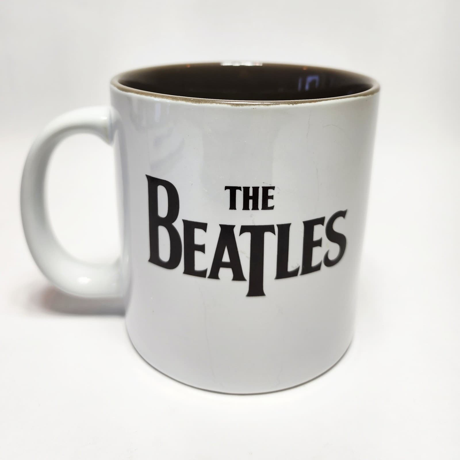 The Beatles Abbey Road Ceramic Coffee Mug Vandor 2013 Apple Corps White 12oz - Thumbnail 2