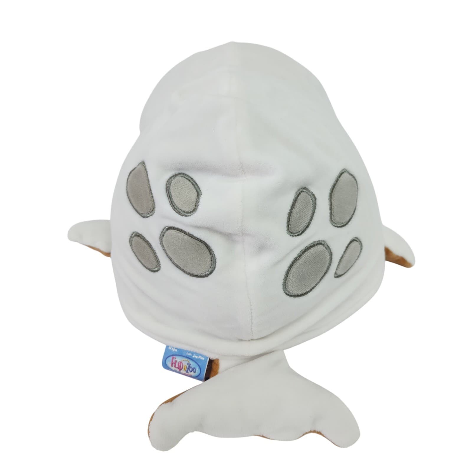 FLIP AZOO Winnie Walrus Seal Reversible Plush 2-in-1 Stuffed Animal 14 inch - Thumbnail 4