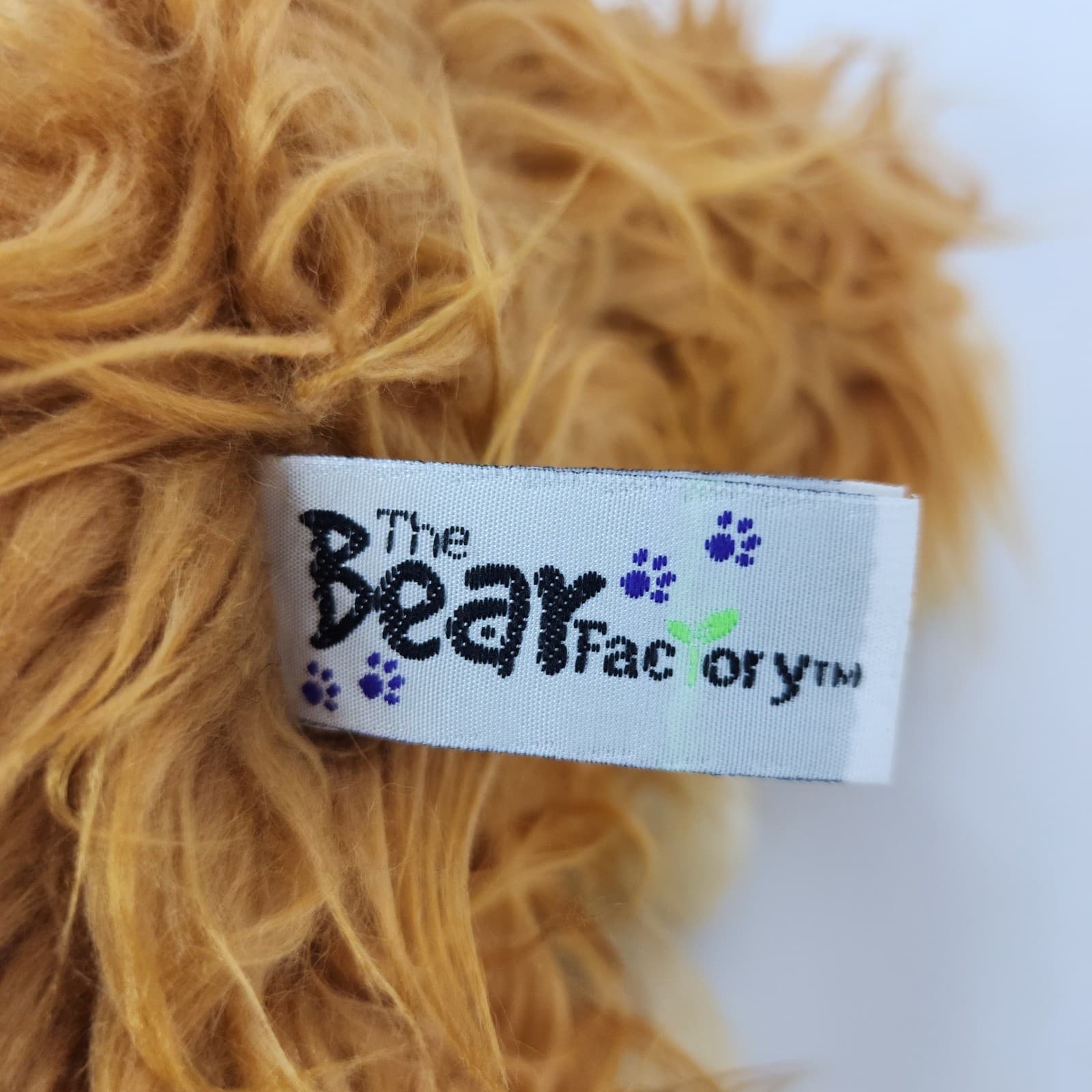 The Bear Factory Highland Cow Plush Shaggy Ginger Stuffed Animal 13 Inch Horns - Thumbnail 5