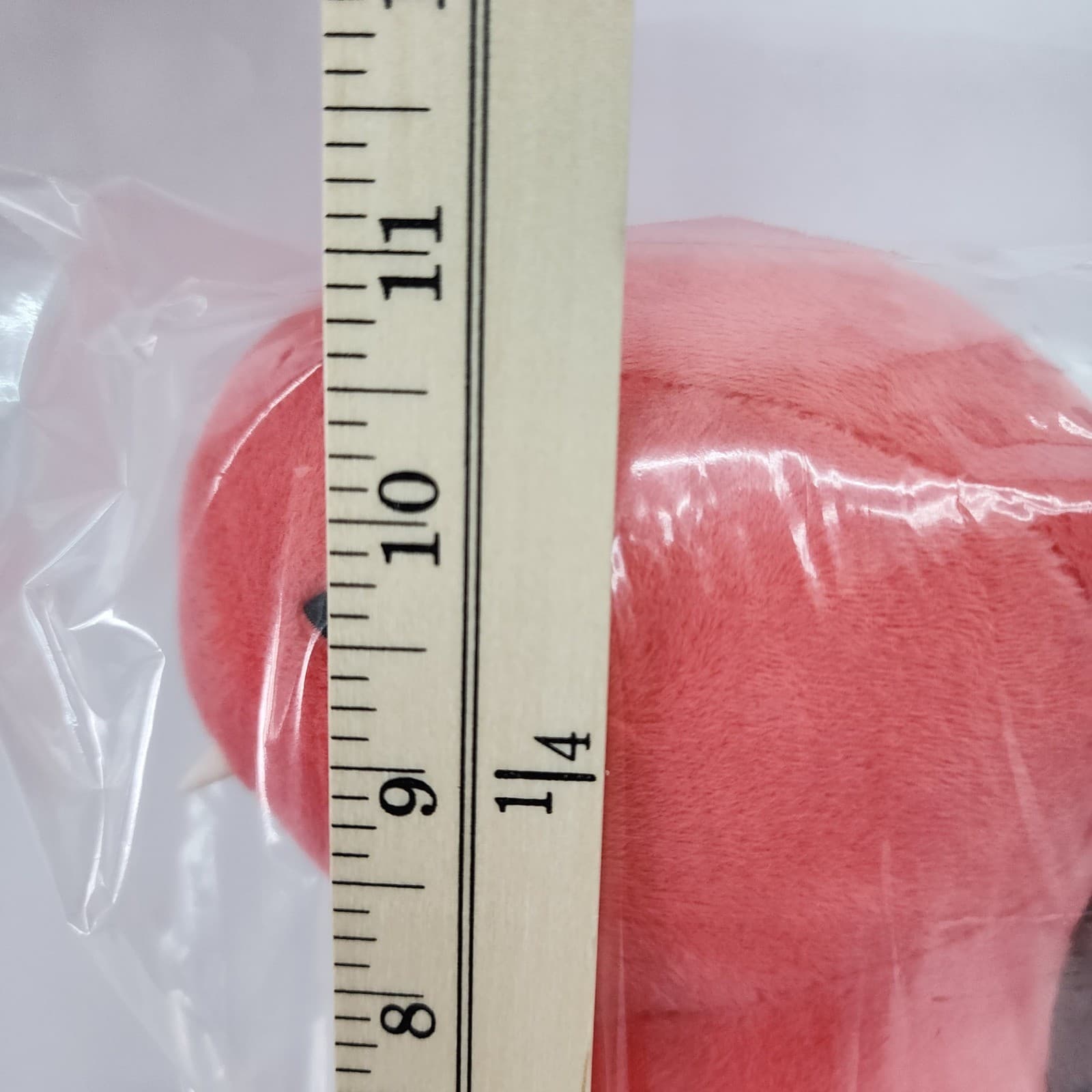 Bellzi Rexxi T-Rex Dinosaur Plush Pink Coral White Stuffed Animal Plush - Thumbnail 8