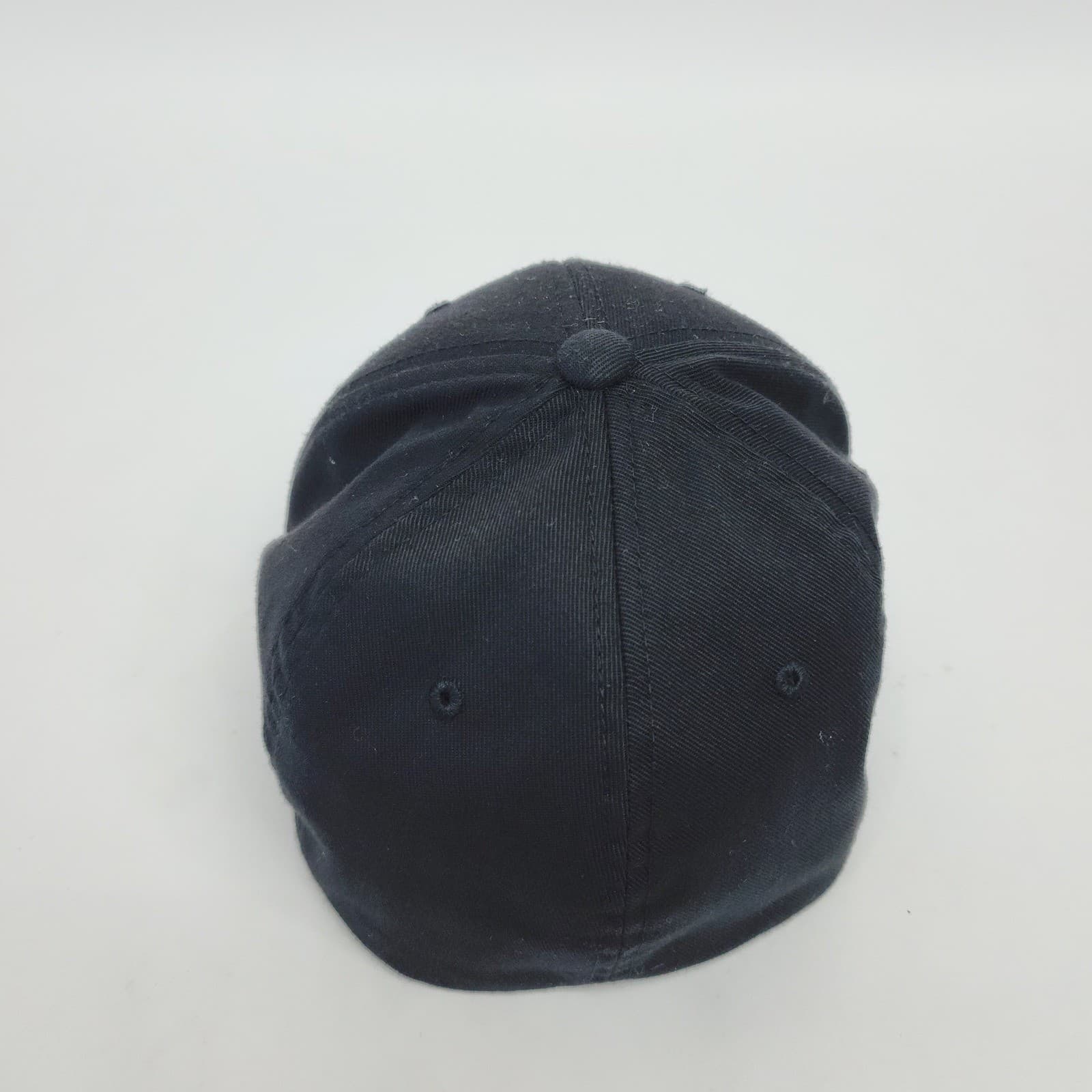 Port Authority Flexfit Vampire Tomato Embroidered Hat Black S/M Baseball Cap - Thumbnail 3