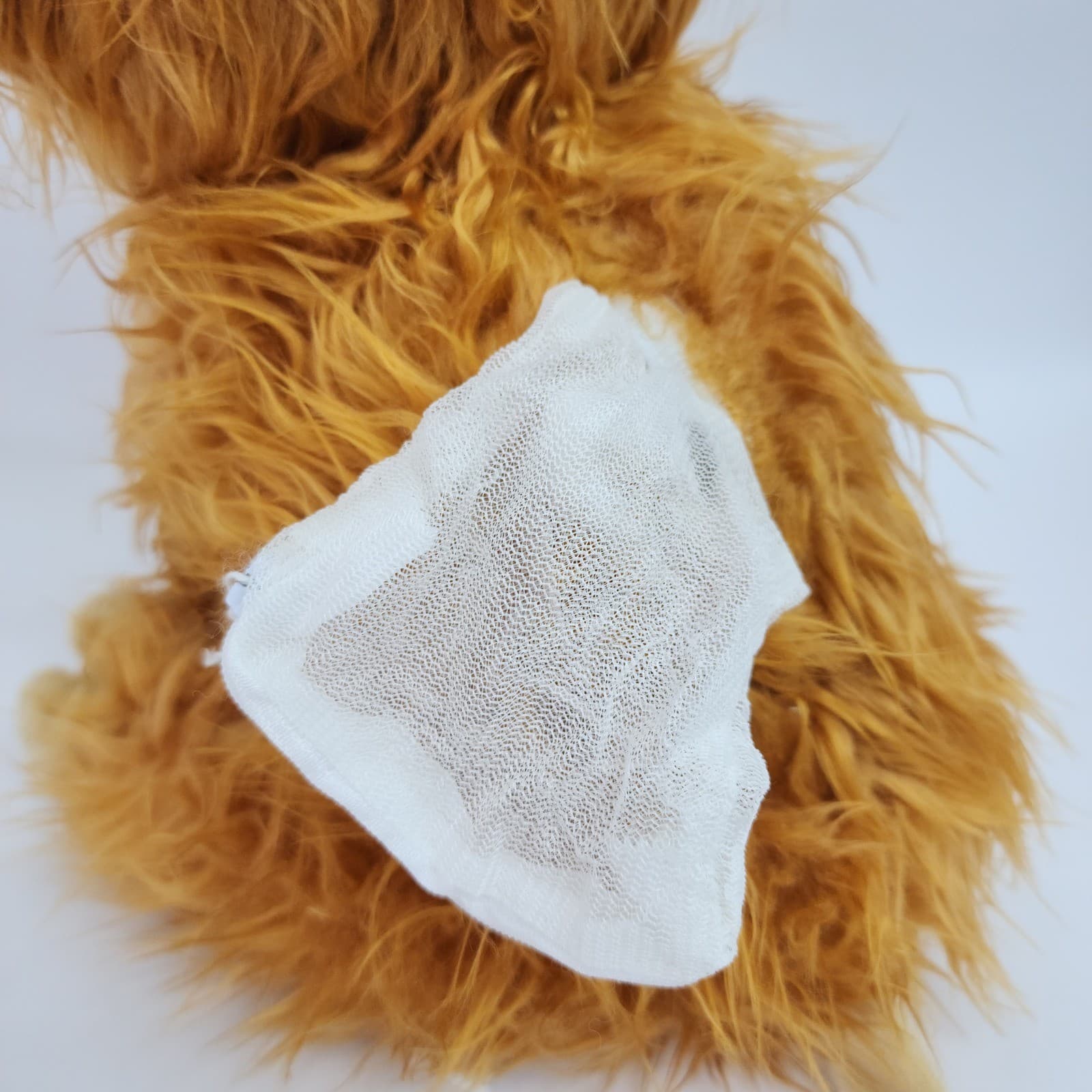The Bear Factory Highland Cow Plush Shaggy Ginger Stuffed Animal 13 Inch Horns - Thumbnail 4