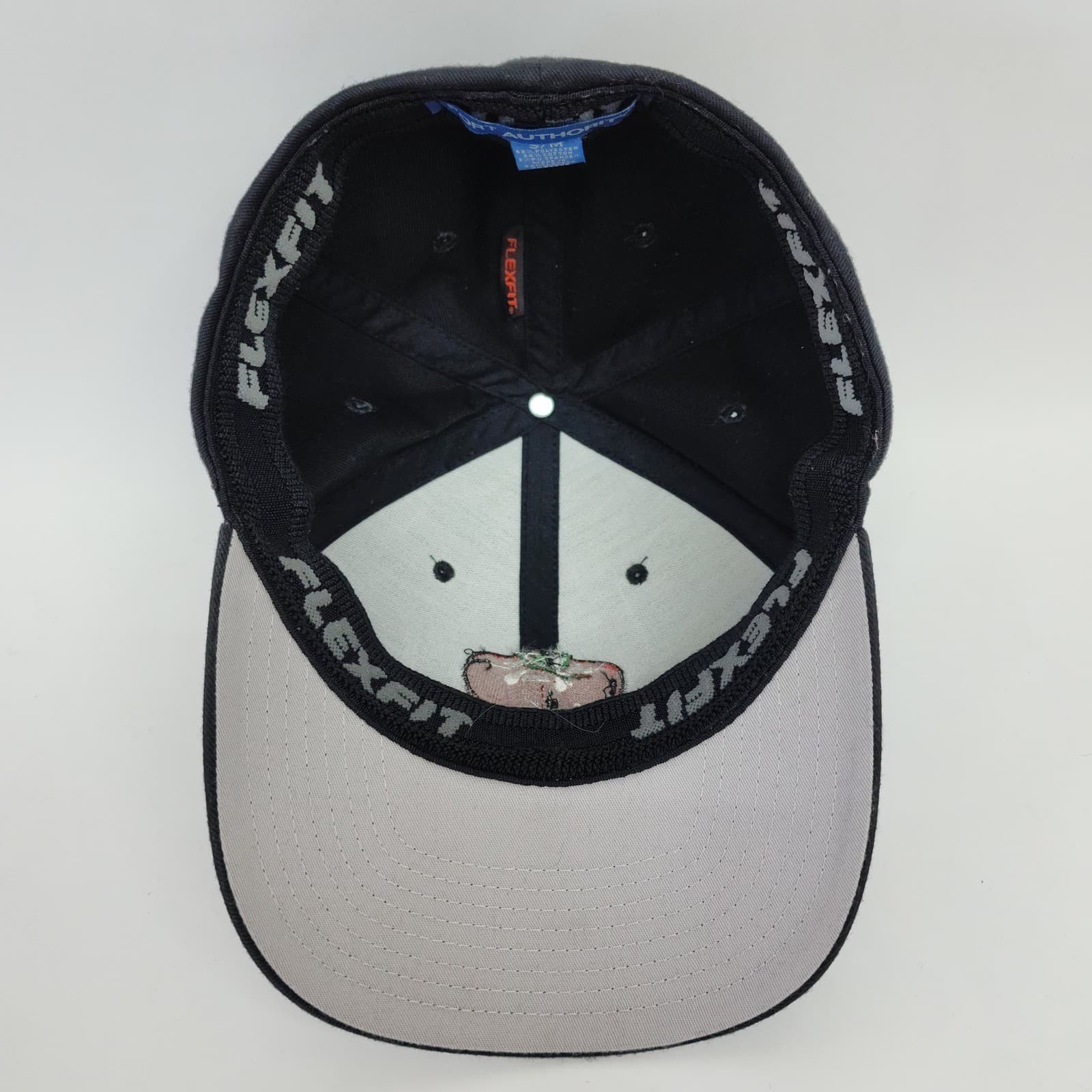 Port Authority Flexfit Vampire Tomato Embroidered Hat Black S/M Baseball Cap - Thumbnail 4