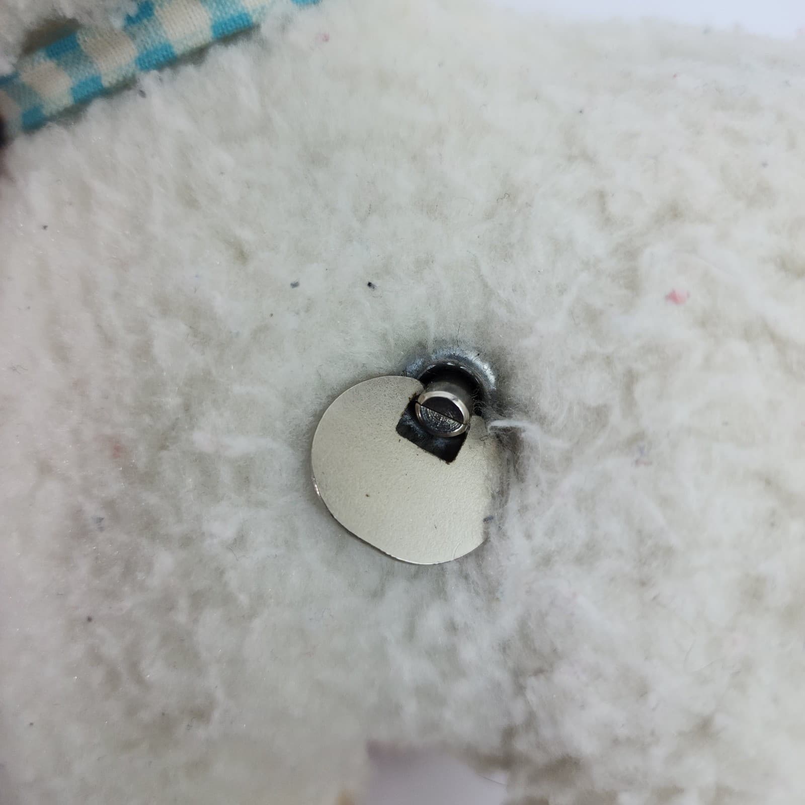 Vintage 1982 Dakin Wind Up Musical Lamb Plush White Sheep Tested working - Thumbnail 10