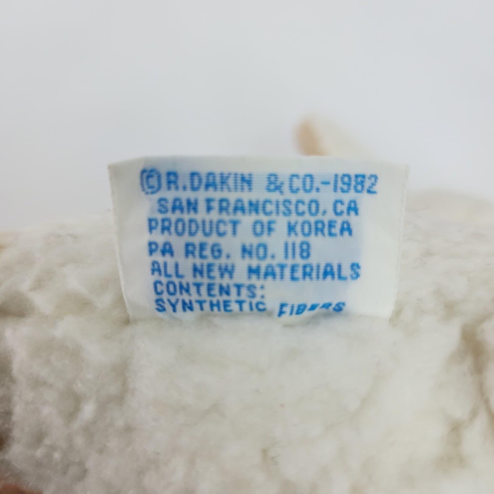 Vintage 1982 Dakin Wind Up Musical Lamb Plush White Sheep Tested working - Thumbnail 6