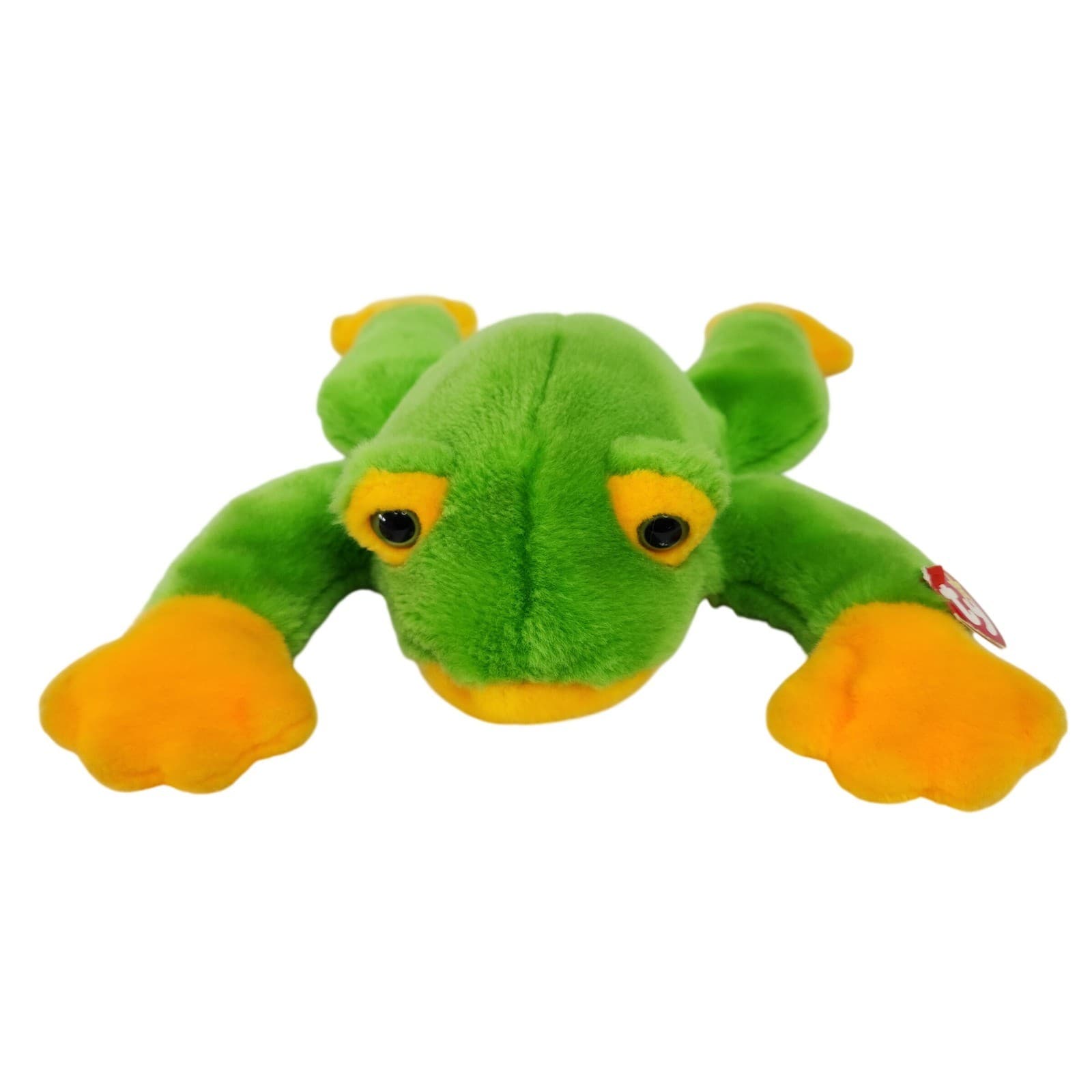 Ty Beanie Buddy SMOOCHY the Frog 1998 Large 15" - Thumbnail 3