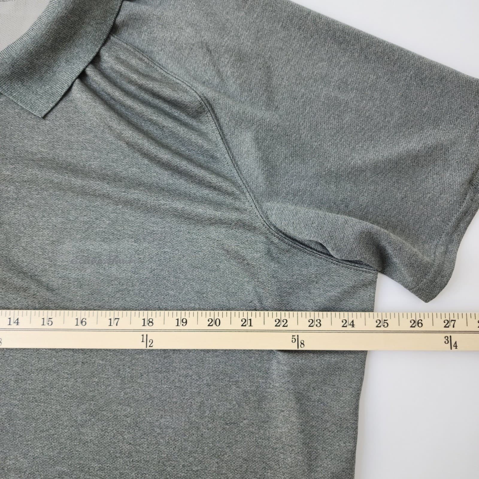 Eddie Bauer FreeDry Polo Shirt Mens XXL Green Short Sleeve Performance Golf Top - Thumbnail 4