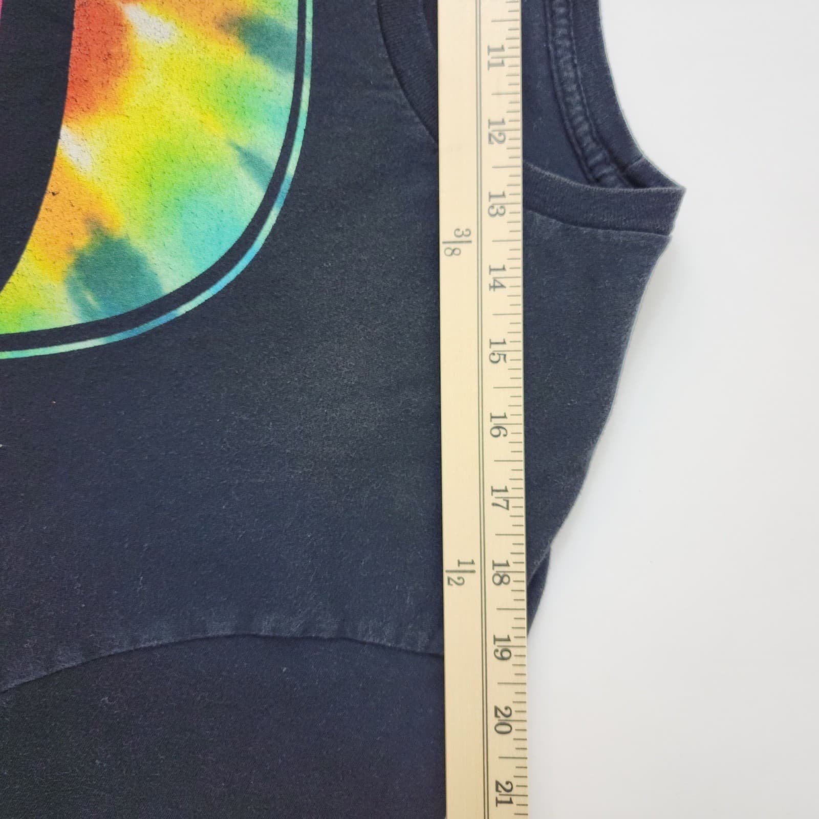 Star Wars Stormtrooper Tie Dye Rainbow Graphic T-Shirt Mens XL Black Cotton Tee - Thumbnail 6
