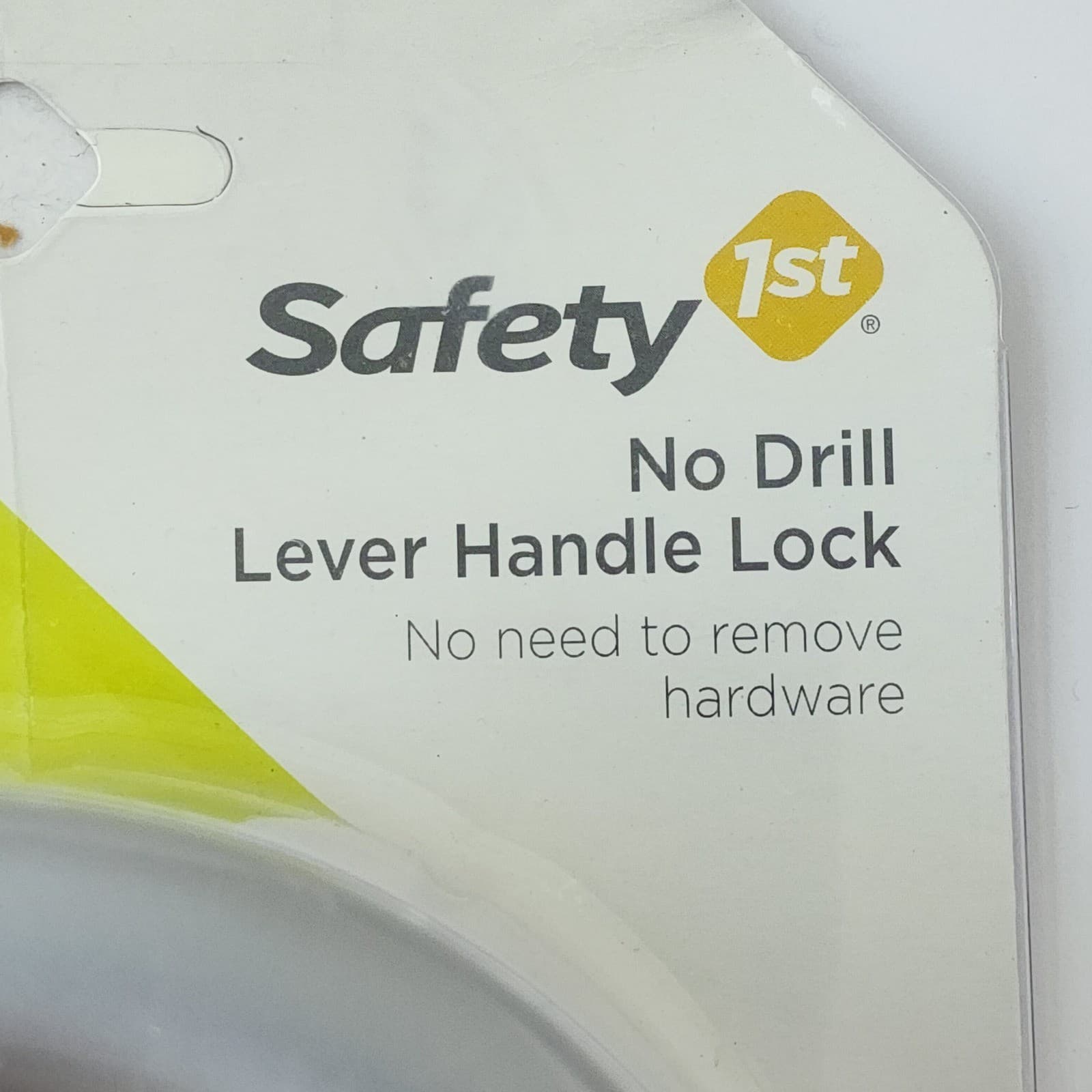 Safety 1st No Drill Lever Handle Lock Child Proof Door Safety SecurTech Silver - Thumbnail 2