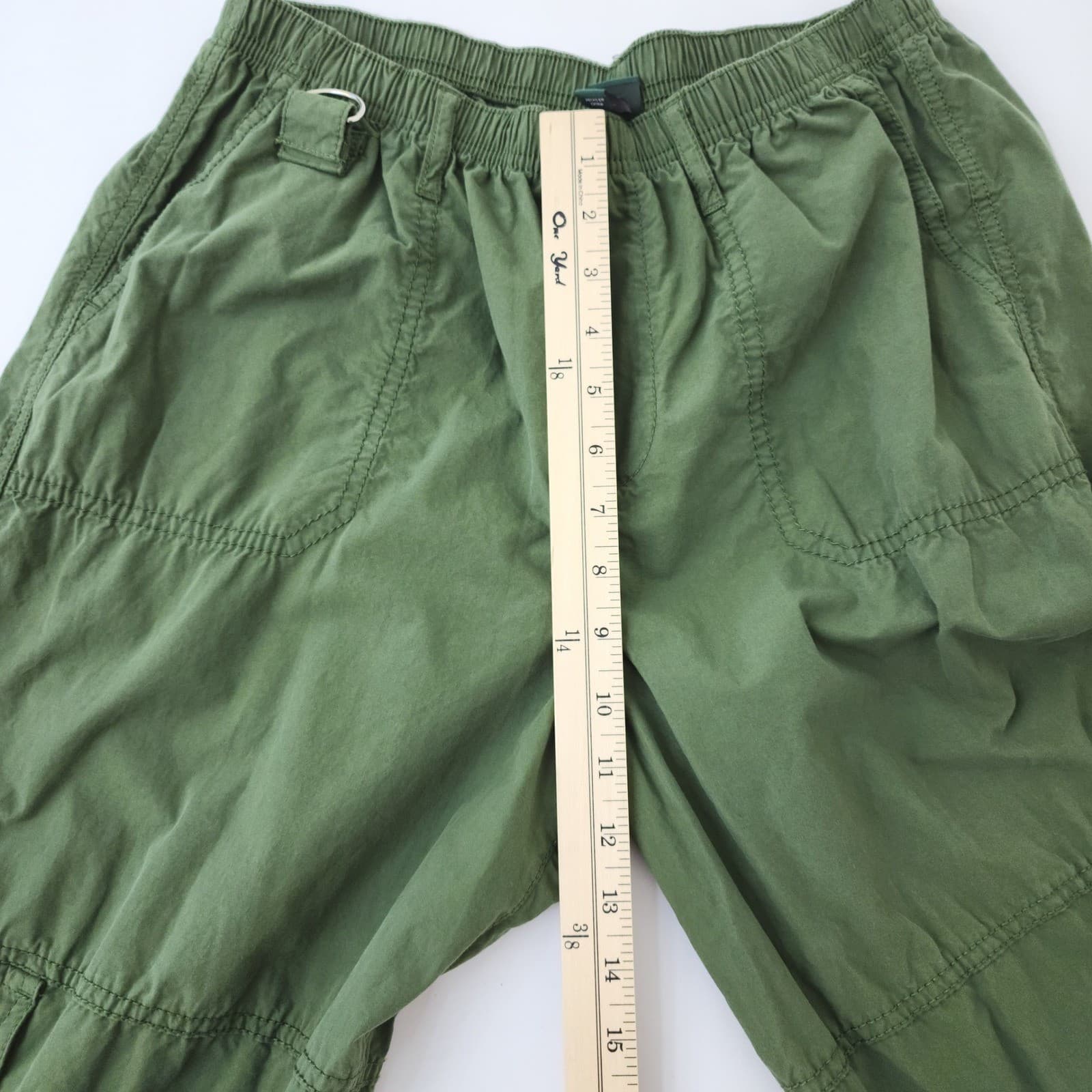 Wild Fable Olive Green Wide Leg Cargo Pants Women Medium NWT Streetwear Utility - Thumbnail 7
