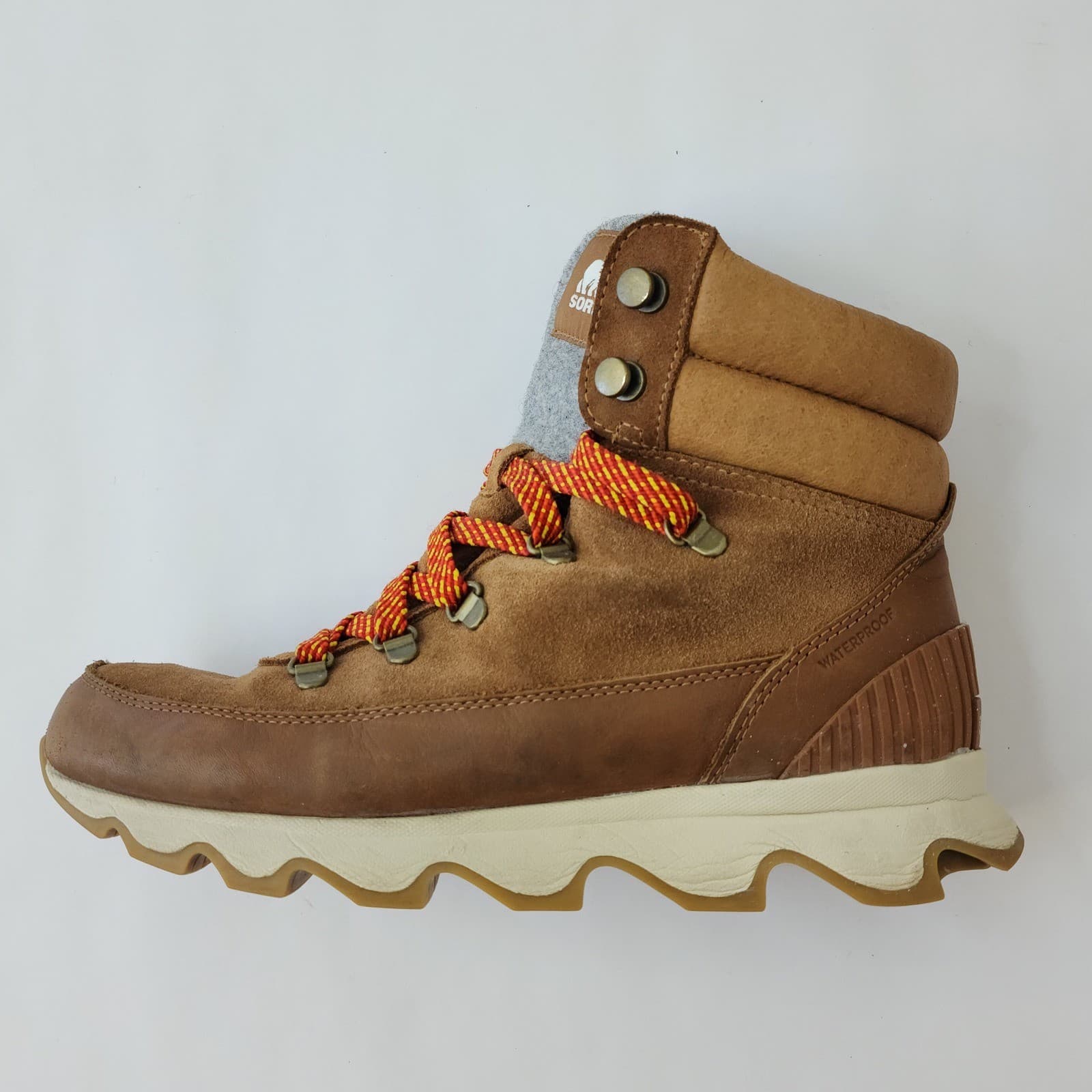 Sorel Kinetic Conquest Waterproof Winter Boots Tan Brown NL3768-242 Womens 10.5 - Thumbnail 2