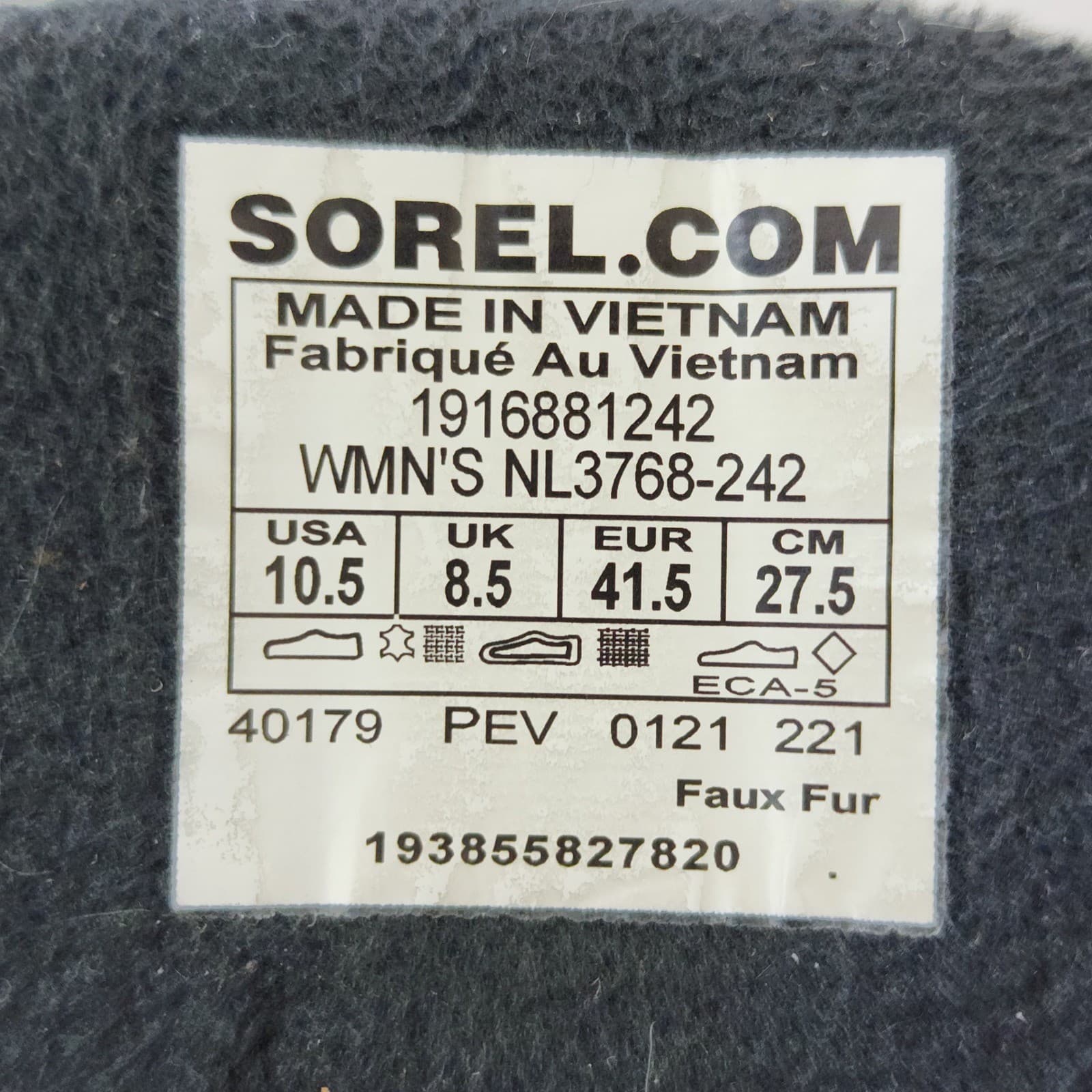 Sorel Kinetic Conquest Waterproof Winter Boots Tan Brown NL3768-242 Womens 10.5 - Thumbnail 7