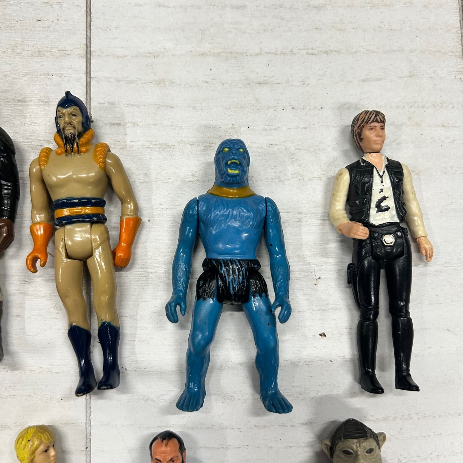 Vintage Star Wars Action Figures Lot 1970s-80s Kenner Toys Collection - Thumbnail 4