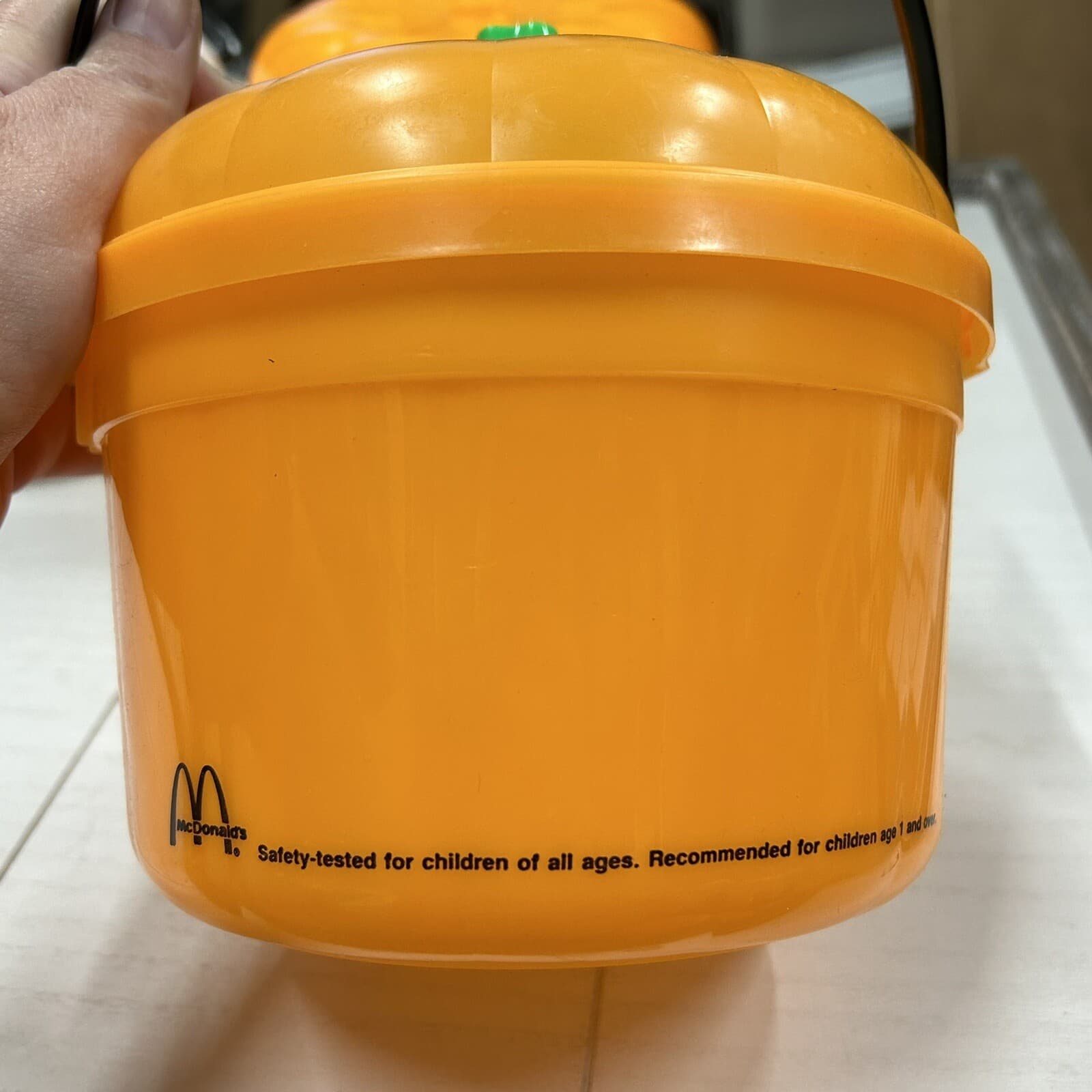 McDonalds Halloween Pail Boo Buckets Vintage 1986 LOT OF 8 Pumpkin, Witch, Ghost - Thumbnail 7