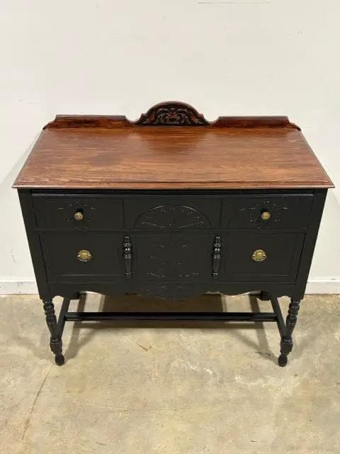 Two Tone 2-Drawer Buffet - Thumbnail 2