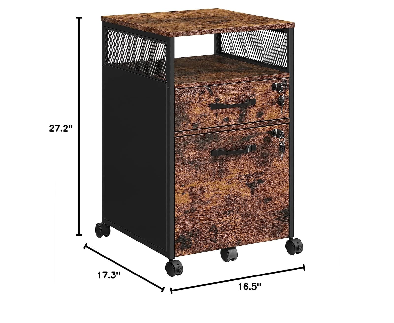VASAGLE File Cabinet — Mobile Filing Cabinet - Thumbnail 15
