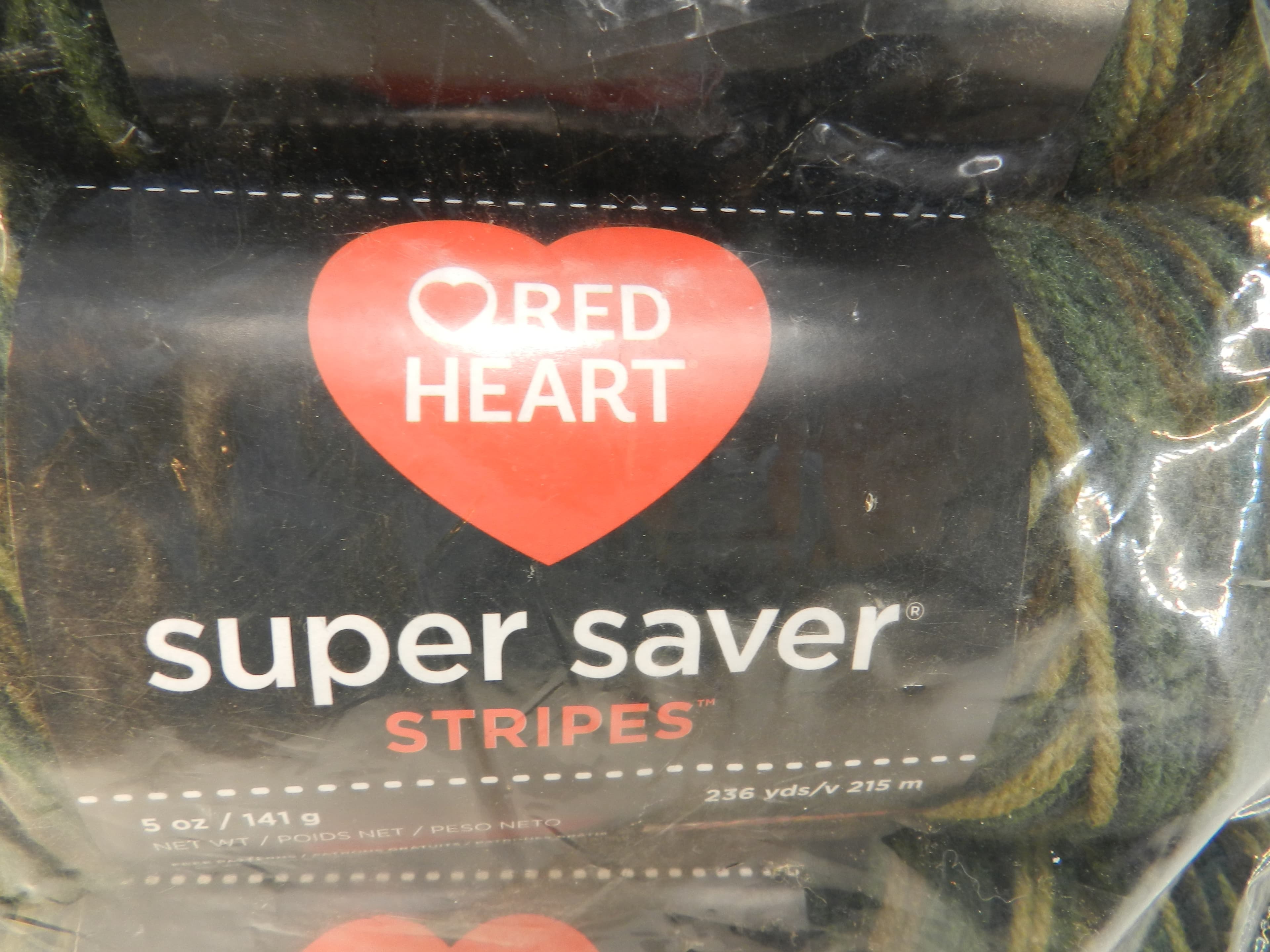 3 Red Heart Super Saver Camouflage Camo Yarn Skeins (P95K) - Thumbnail 5
