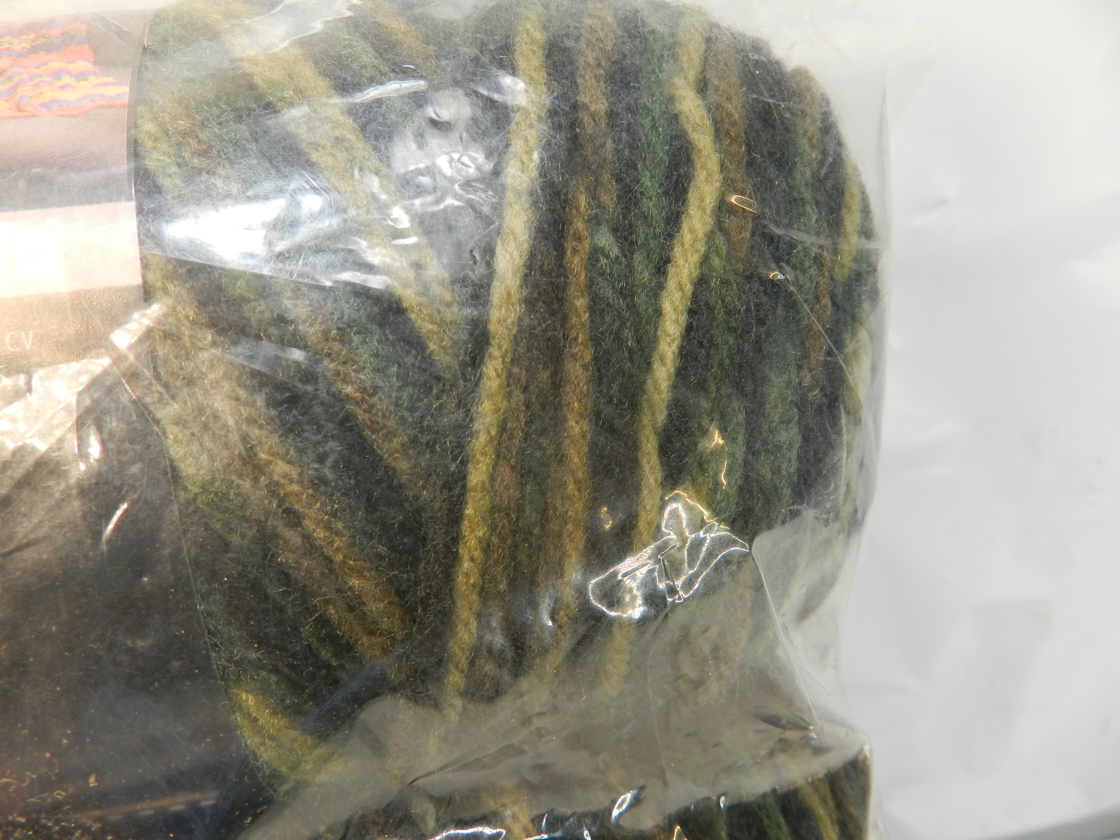 3 Red Heart Super Saver Camouflage Camo Yarn Skeins (P95K) - Thumbnail 3