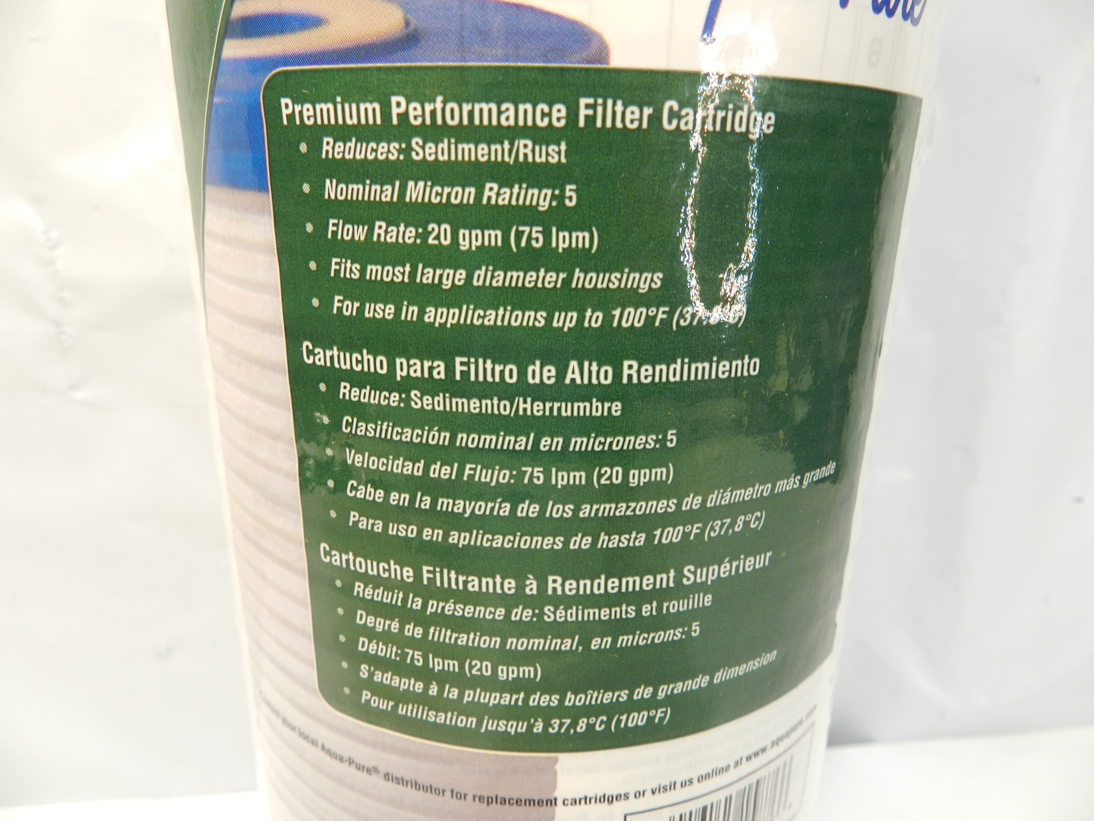 3M Aqua-Pure Whole House Replacement Water Filter AP810  (P96K) - Thumbnail 2