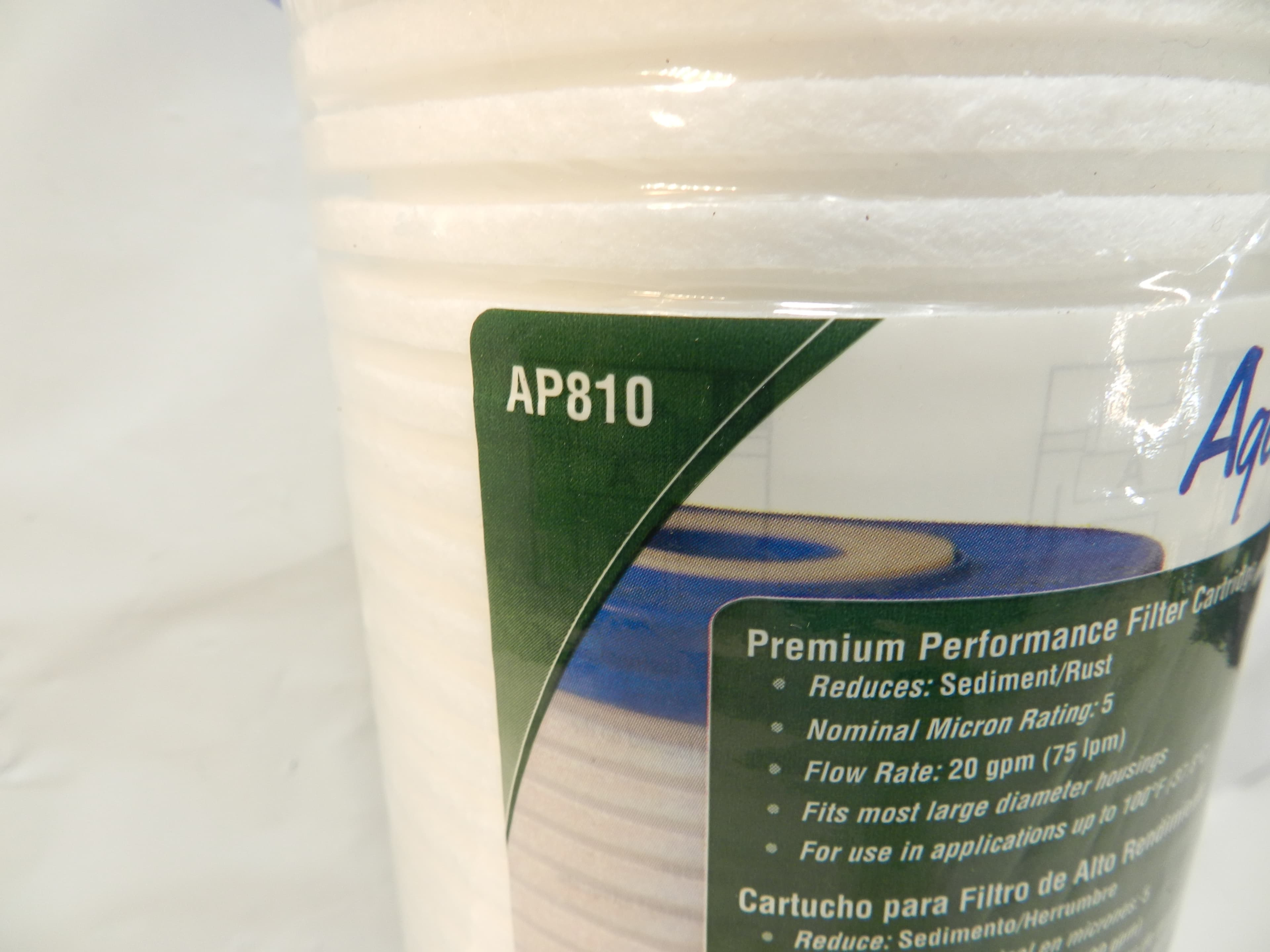 3M Aqua-Pure Whole House Replacement Water Filter AP810  (P96K) - Thumbnail 3