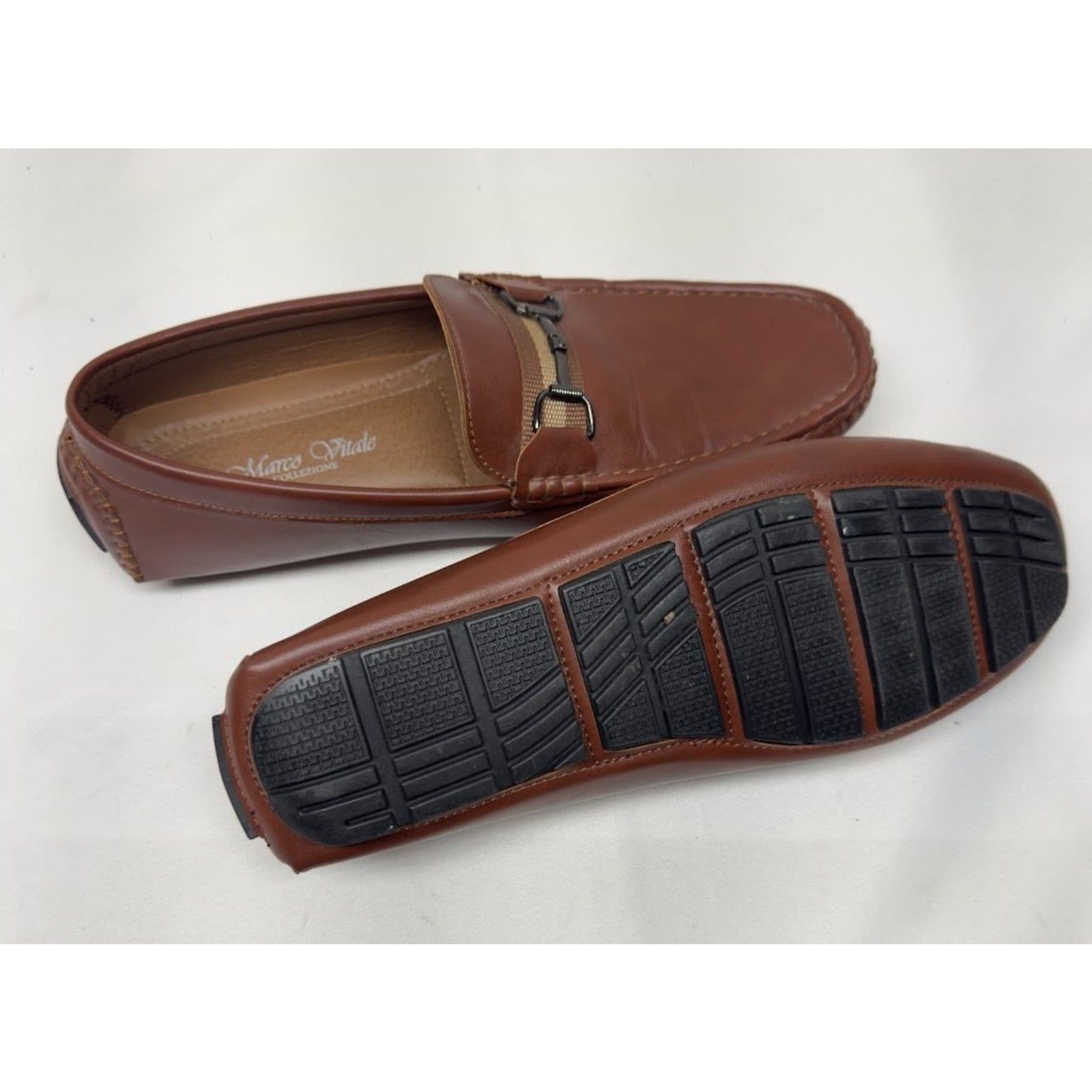 Marco Vitale Shoes Mens Size12 Brown - Thumbnail 4