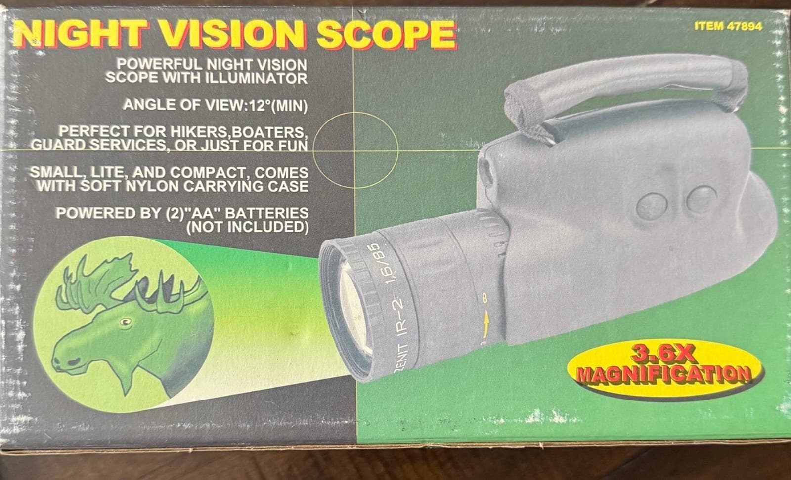 Harbor Freight Night Vision Scope