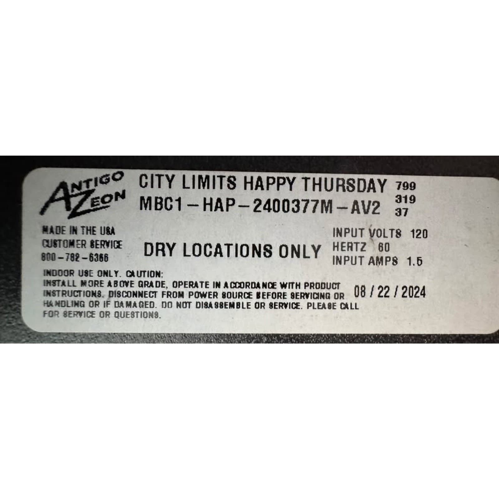 24”x18” Man Cave Happy Thursday Spiked Refreshers LED Sign Brand New - Thumbnail 2