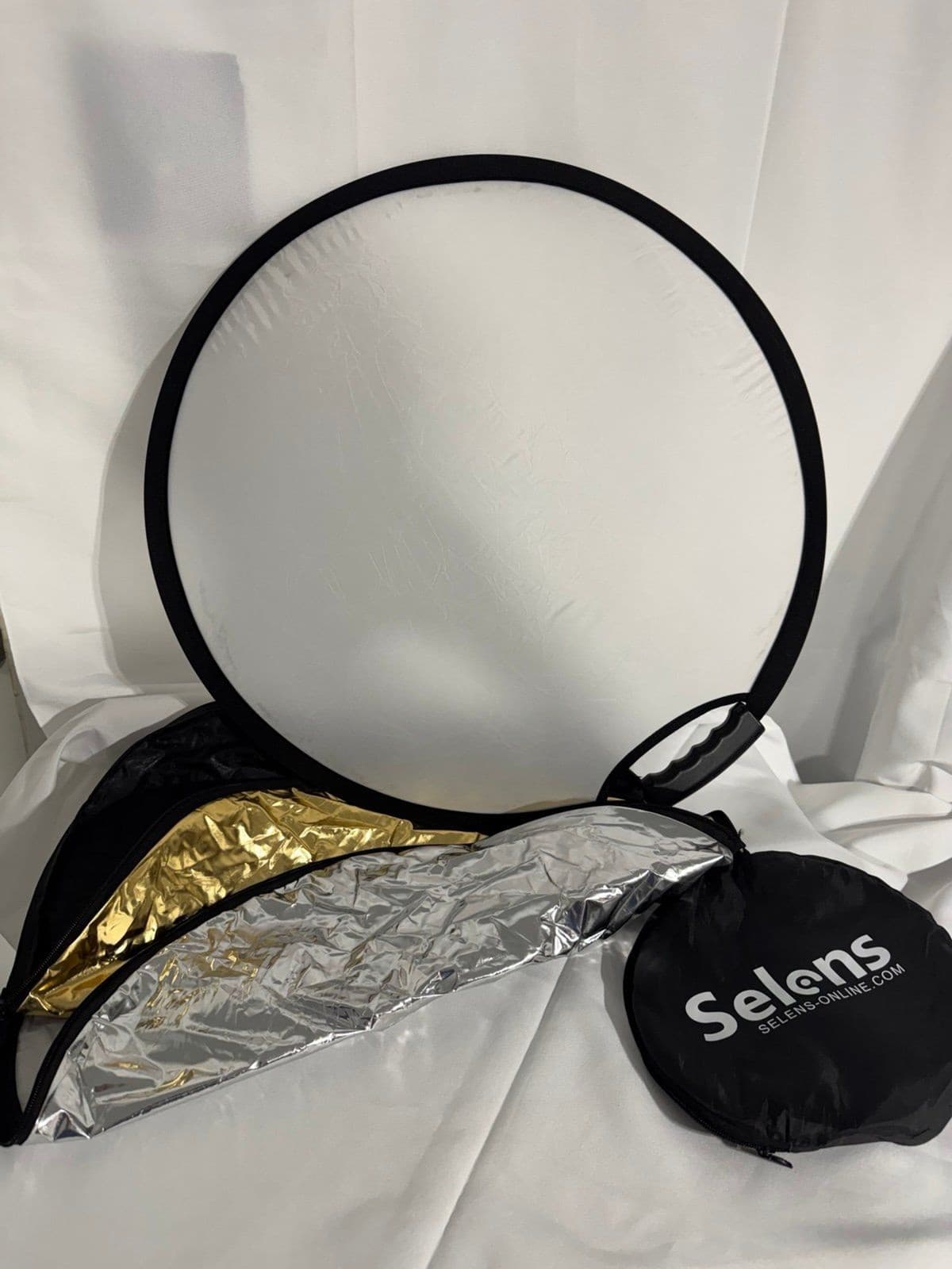 5-in-1 Foldable Round Reflectors for Photography, Fill Light Accessories2321 - Thumbnail 4