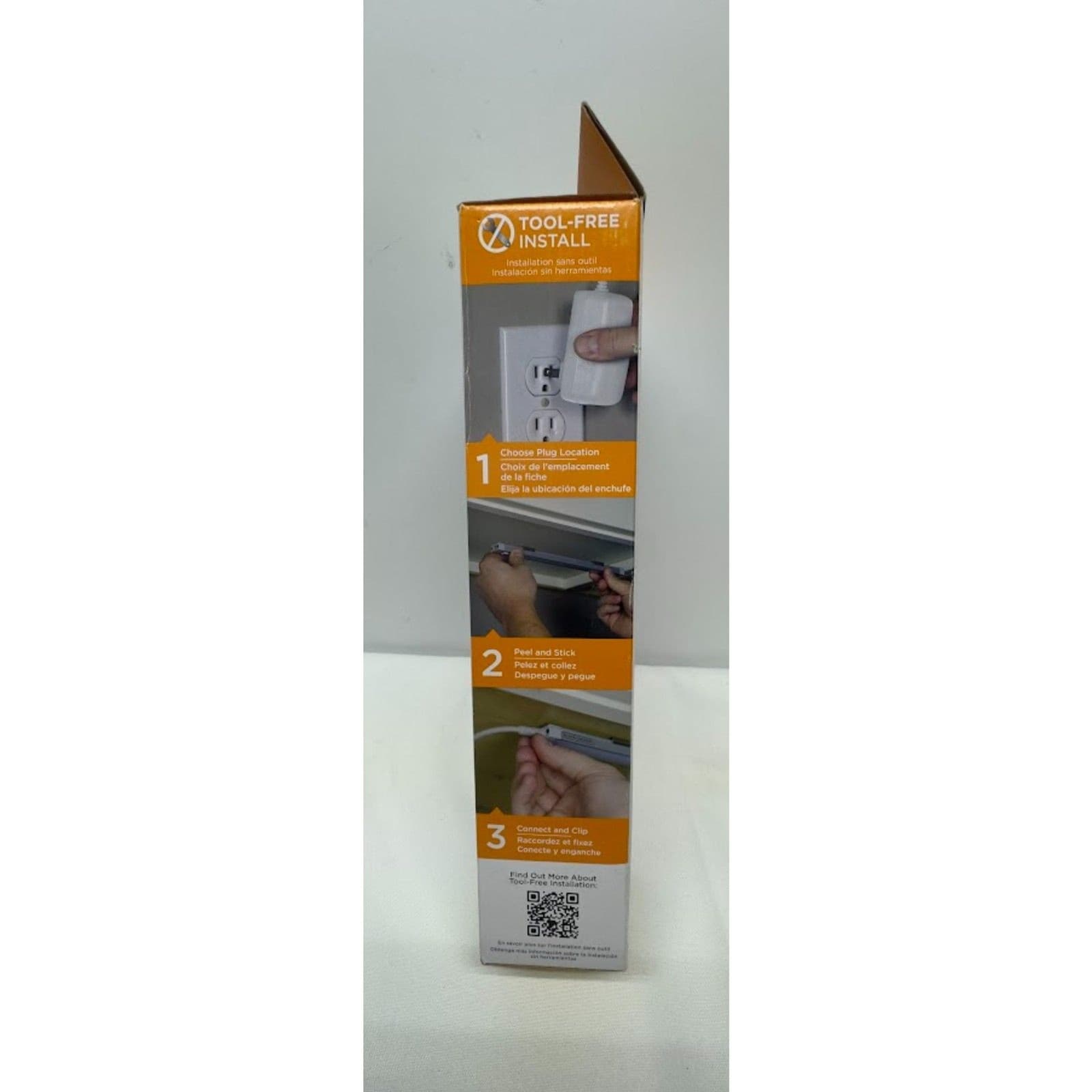 BLACK+DECKER LED Under Cabinet Lighting 3 (9in.) Bar Kit Easy to Install DIY - Thumbnail 2