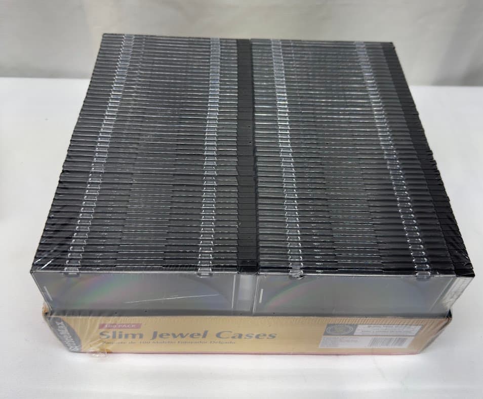 OfficeMax Slim Jewel Cases 100 Pack - Thumbnail 3