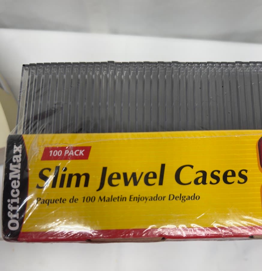 OfficeMax Slim Jewel Cases 100 Pack - Thumbnail 4