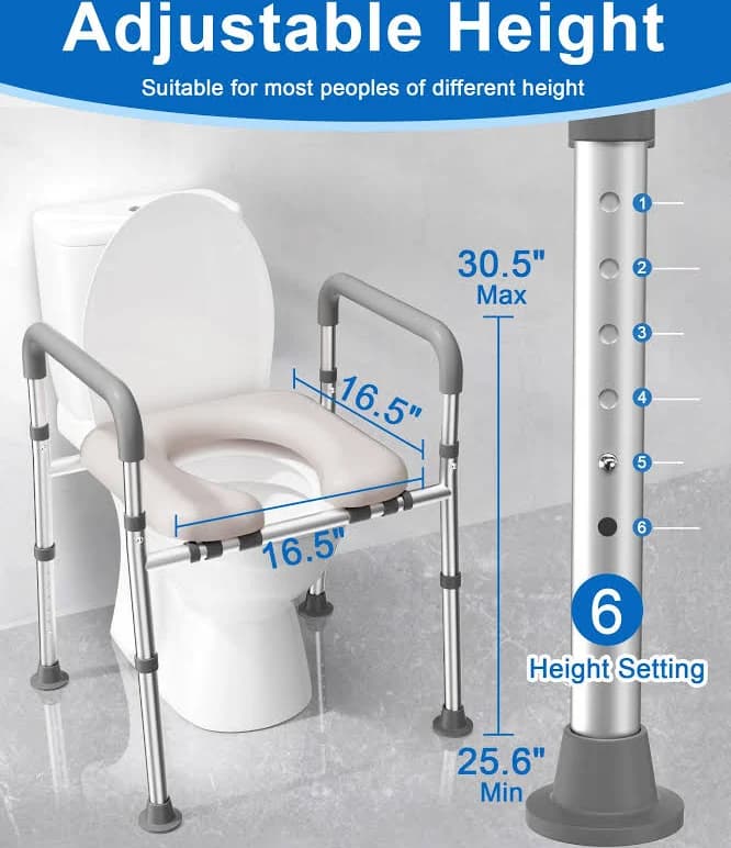 Homland Raised Toilet Seat TRB10 - Thumbnail 8