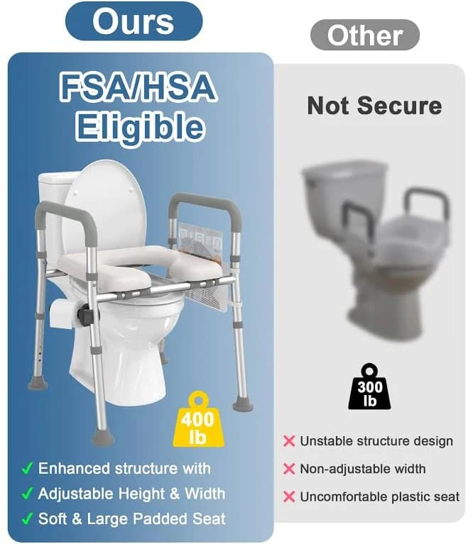 Homland Raised Toilet Seat TRB10 - Thumbnail 9