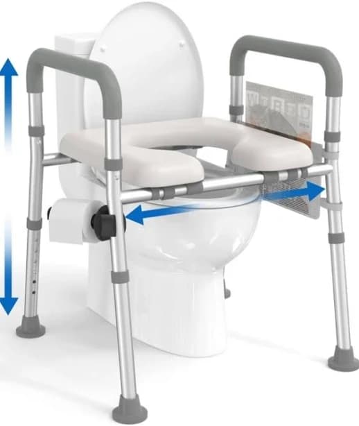Homland Raised Toilet Seat TRB10 - Thumbnail 2
