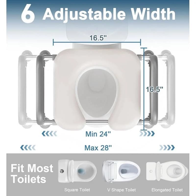 Homland Raised Toilet Seat TRB10 - Thumbnail 25