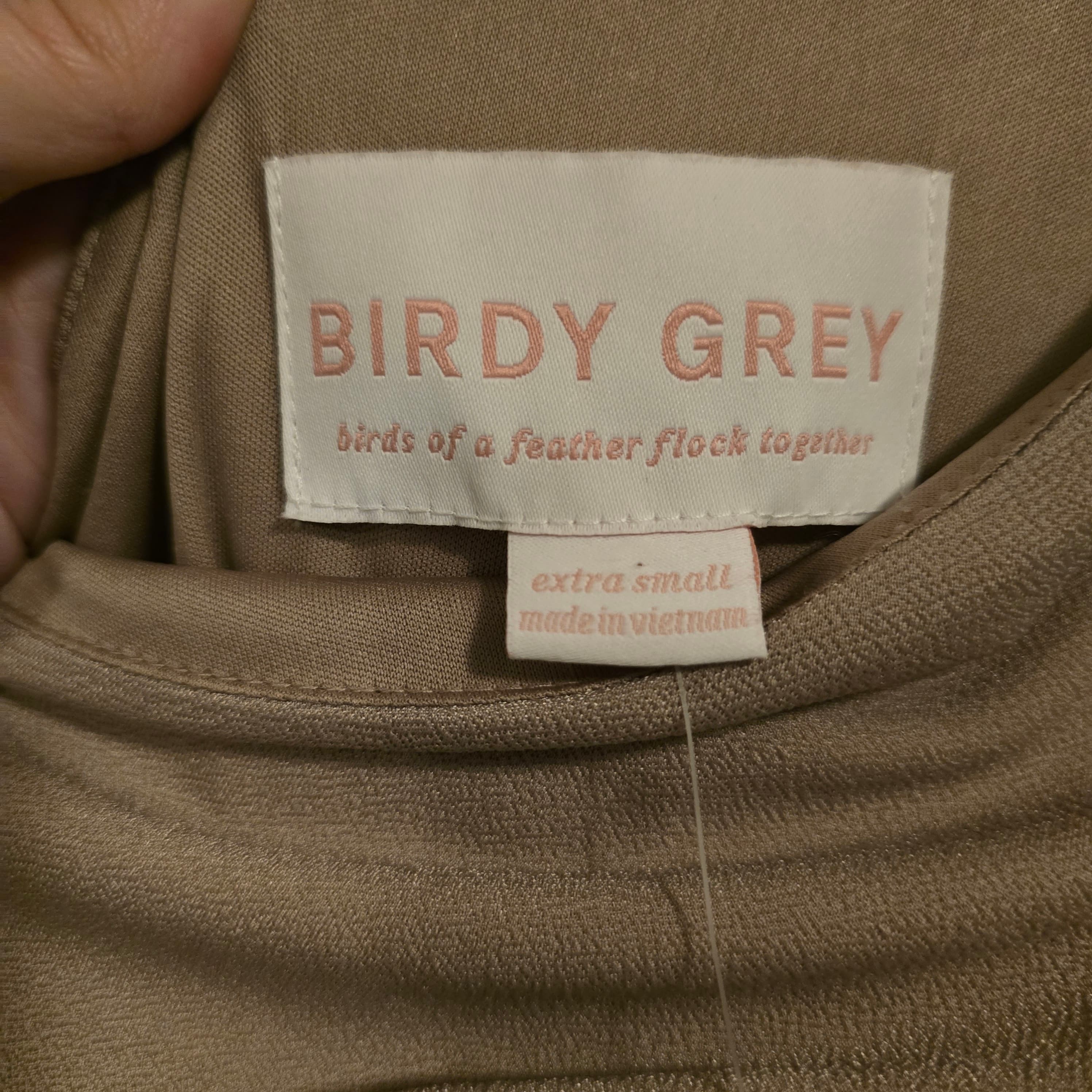 NWT Birdy Grey Extra Small Dress Beige - Thumbnail 5