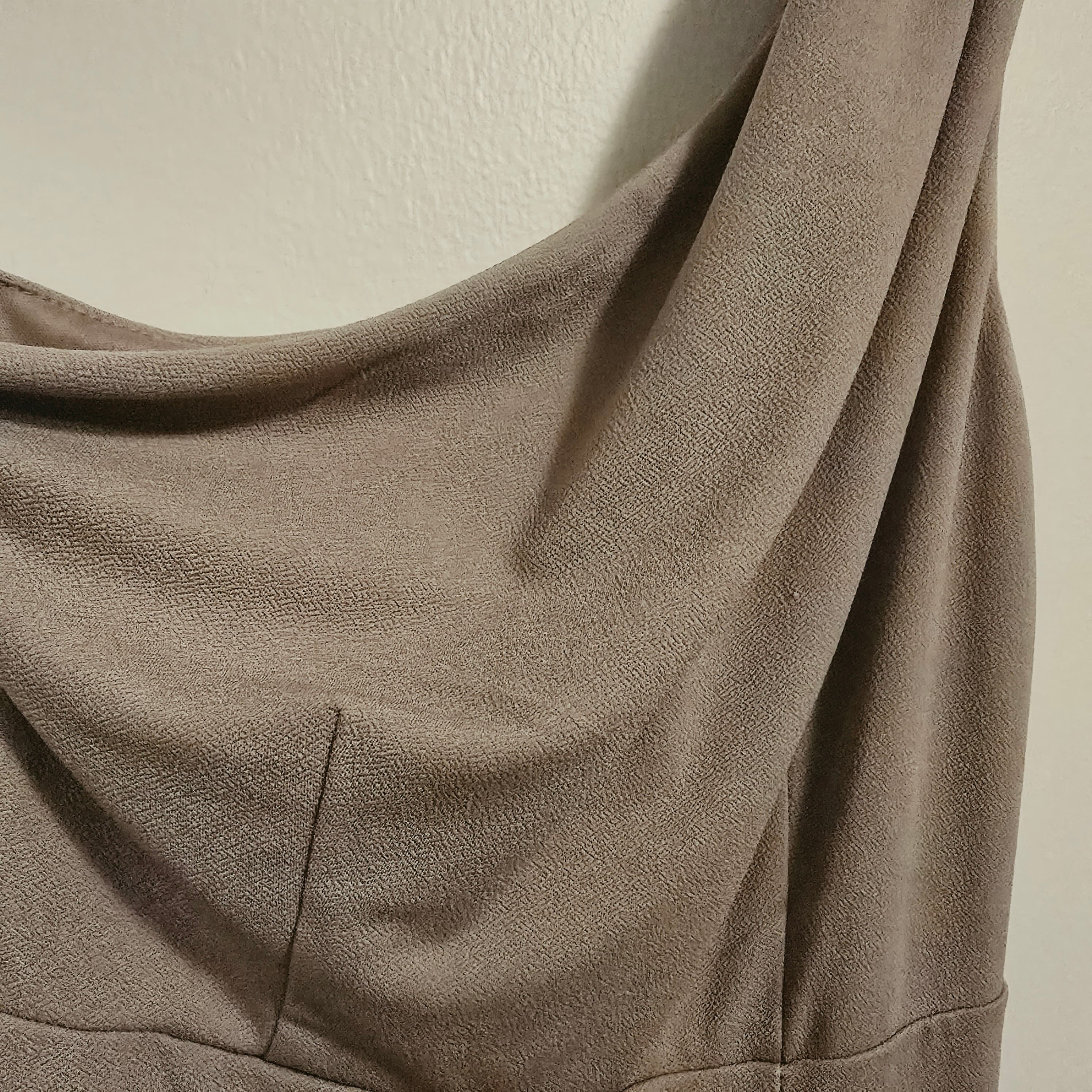 NWT Birdy Grey Extra Small Dress Beige - Thumbnail 3