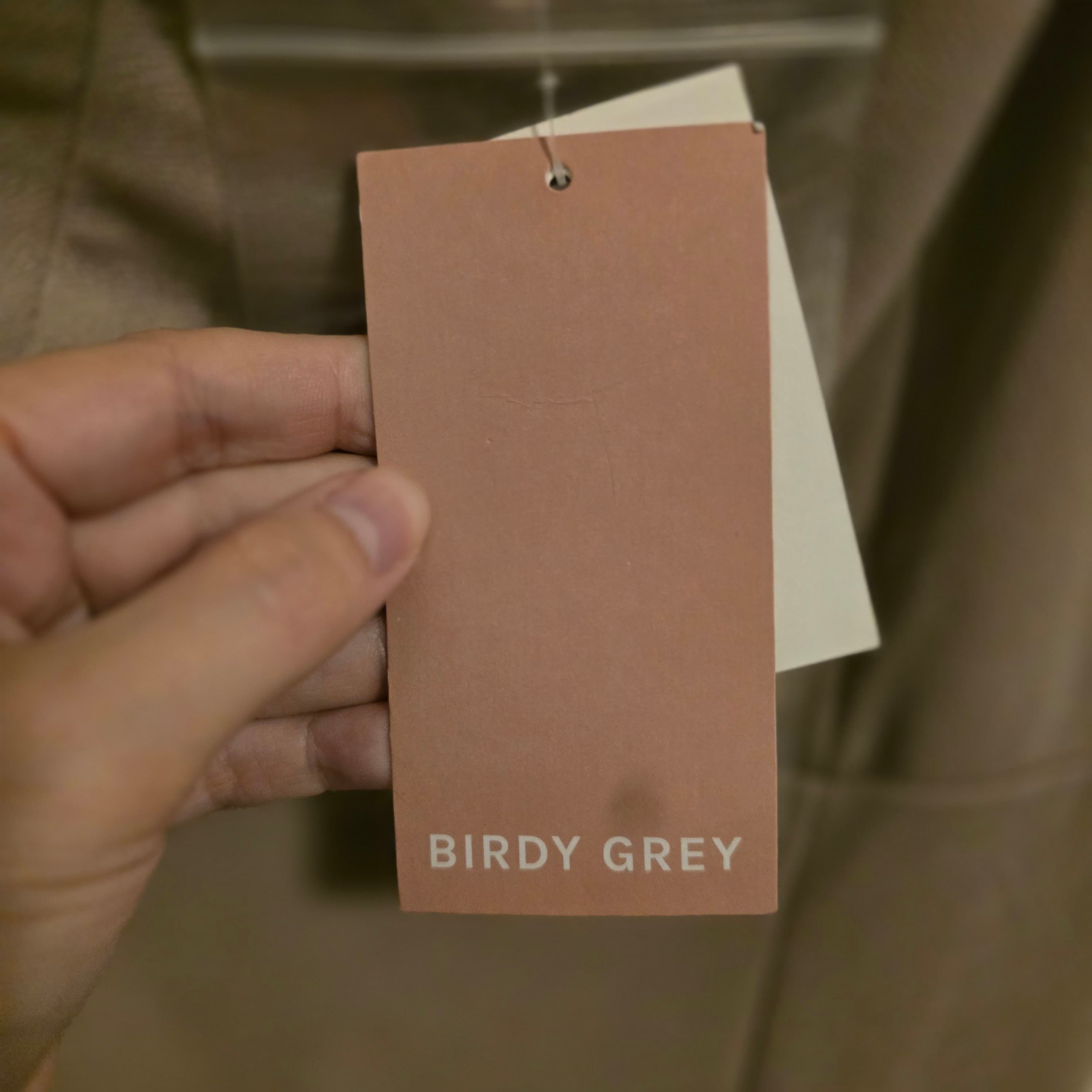 NWT Birdy Grey Extra Small Dress Beige - Thumbnail 6