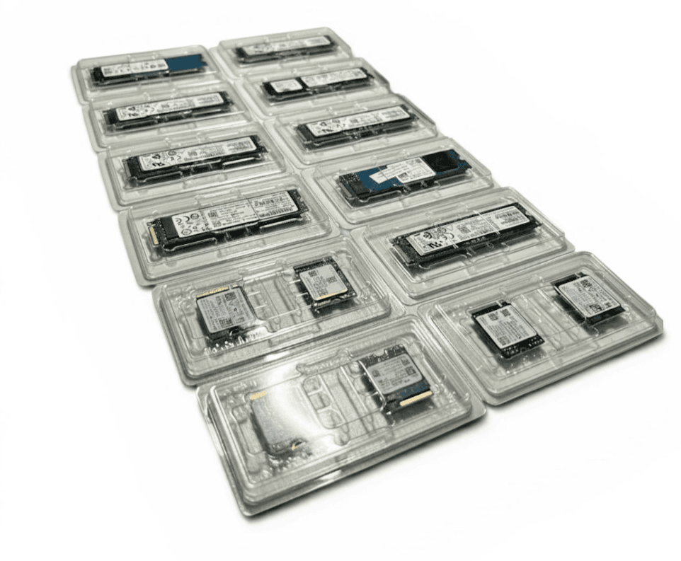 Lot Of 14 Mix M.2 3 x 512GB & 11 X 256GB SSD NVME 2280/2230 - Thumbnail 2