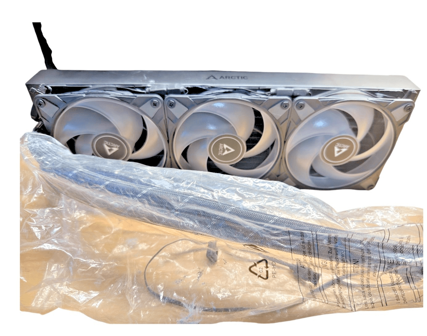 Arctic Liquid Freezer III360 A-RGB CPU Liquid Cooler 120mm Black/Gray Copper