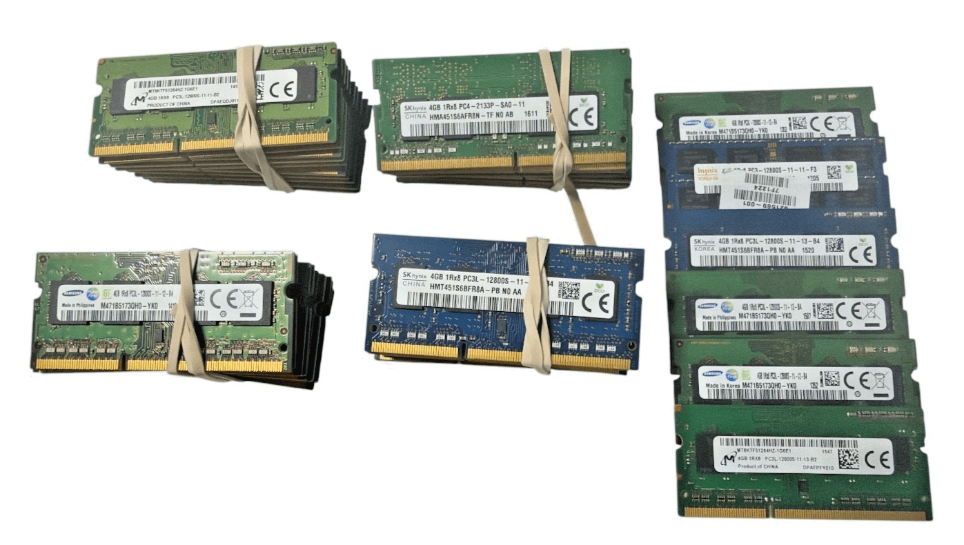 Lot of 46 4 gb 1Rx8 PC3L 12800S Laptop - Thumbnail 2