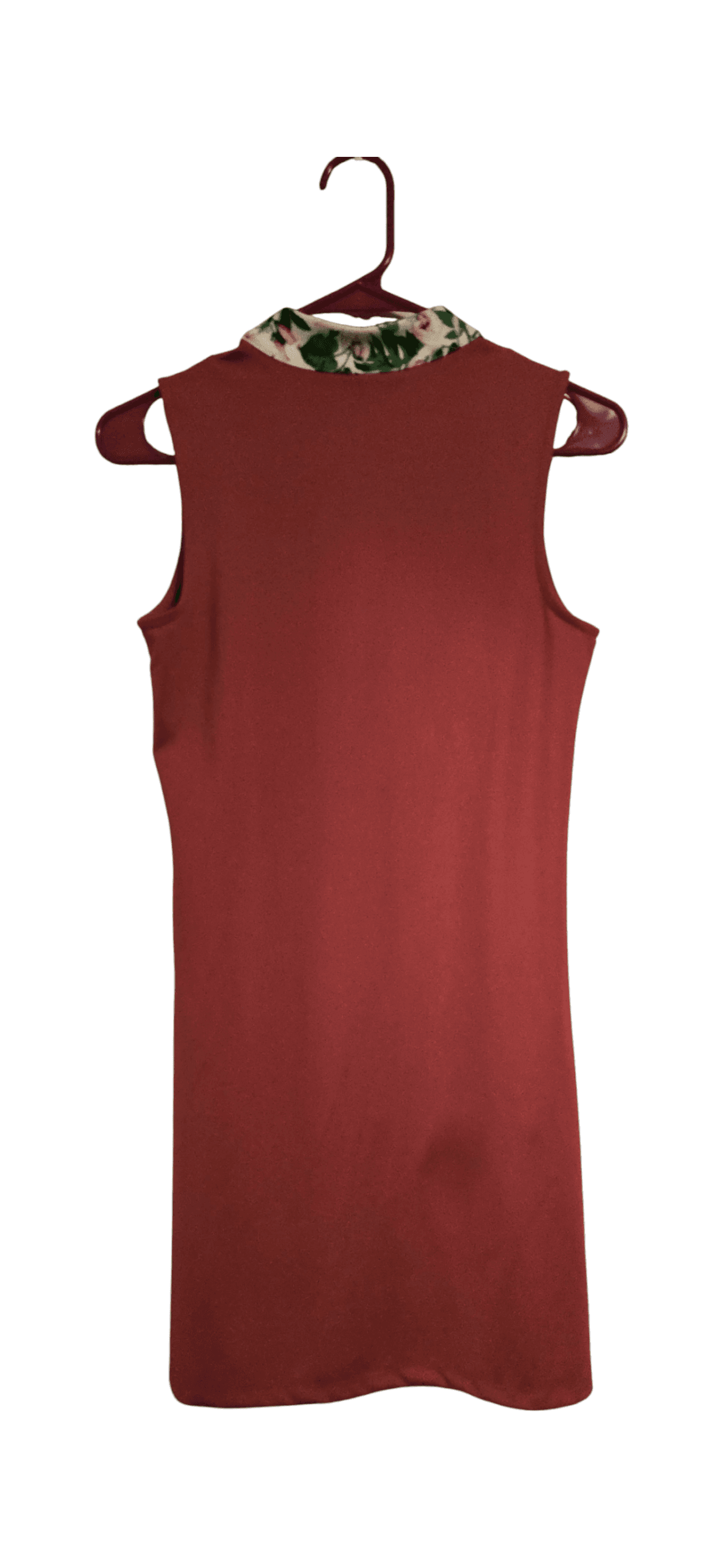 Tommy Bahama XS Sleeveless Golf Dress Floral Collar - Thumbnail 2